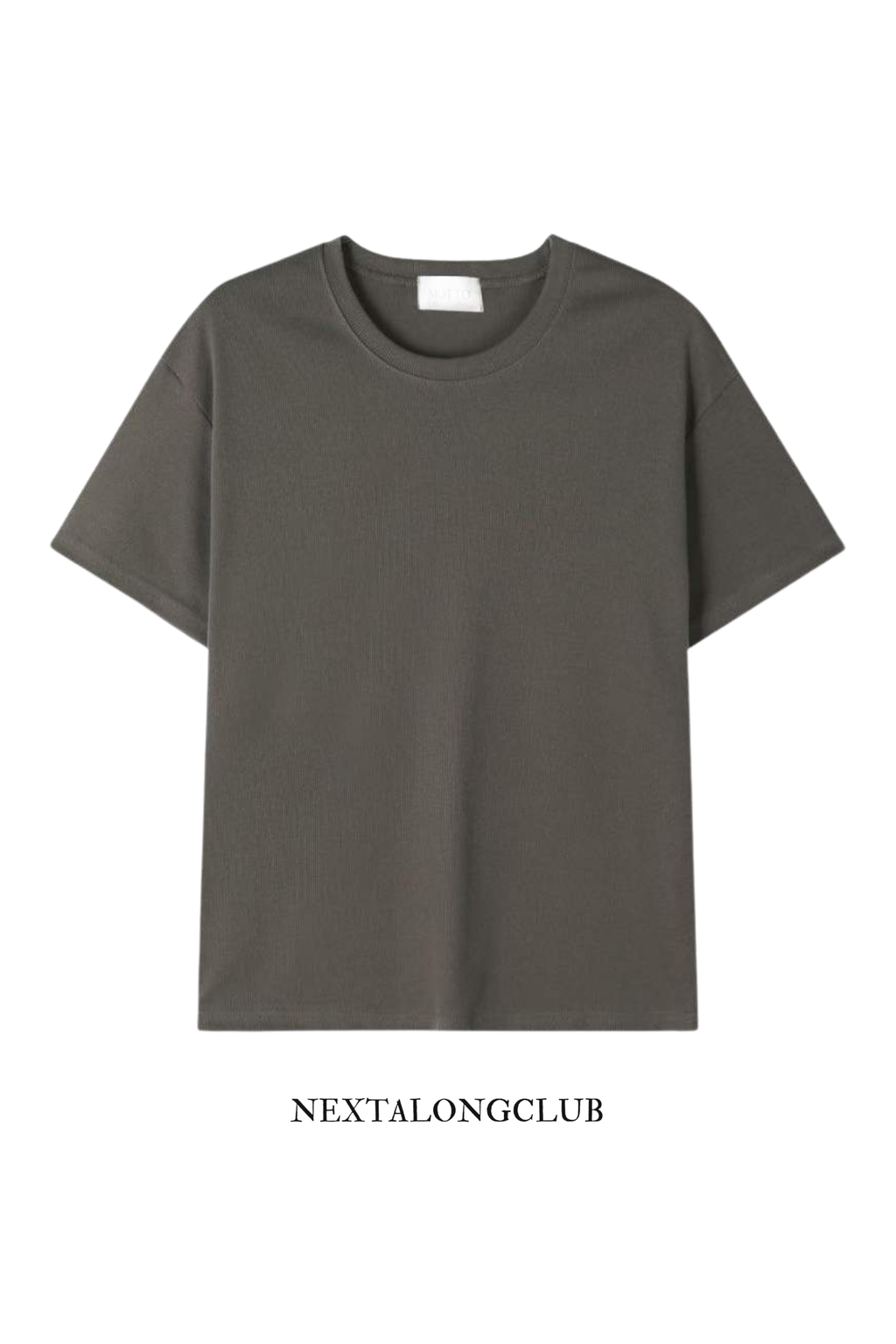 短款羅紋短袖T恤(四色)