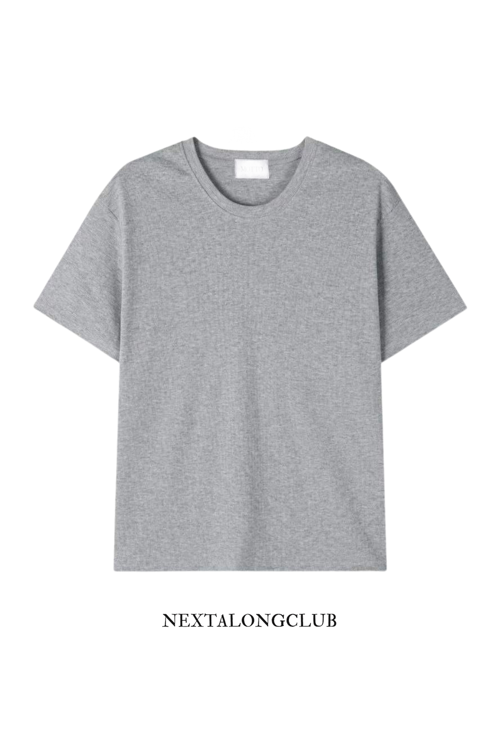 短款羅紋短袖T恤(四色)