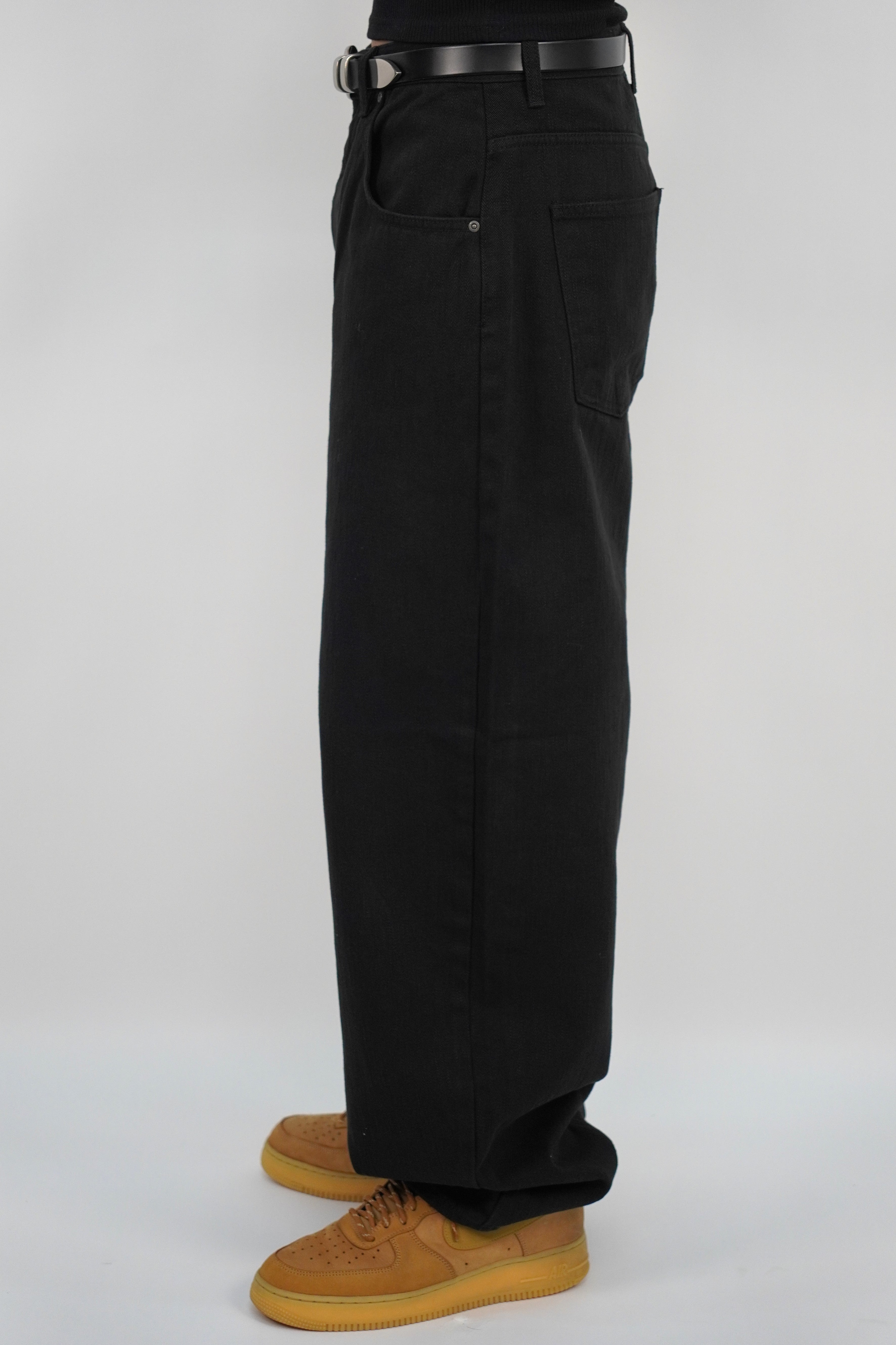 竹節棉寬鬆氣球長褲