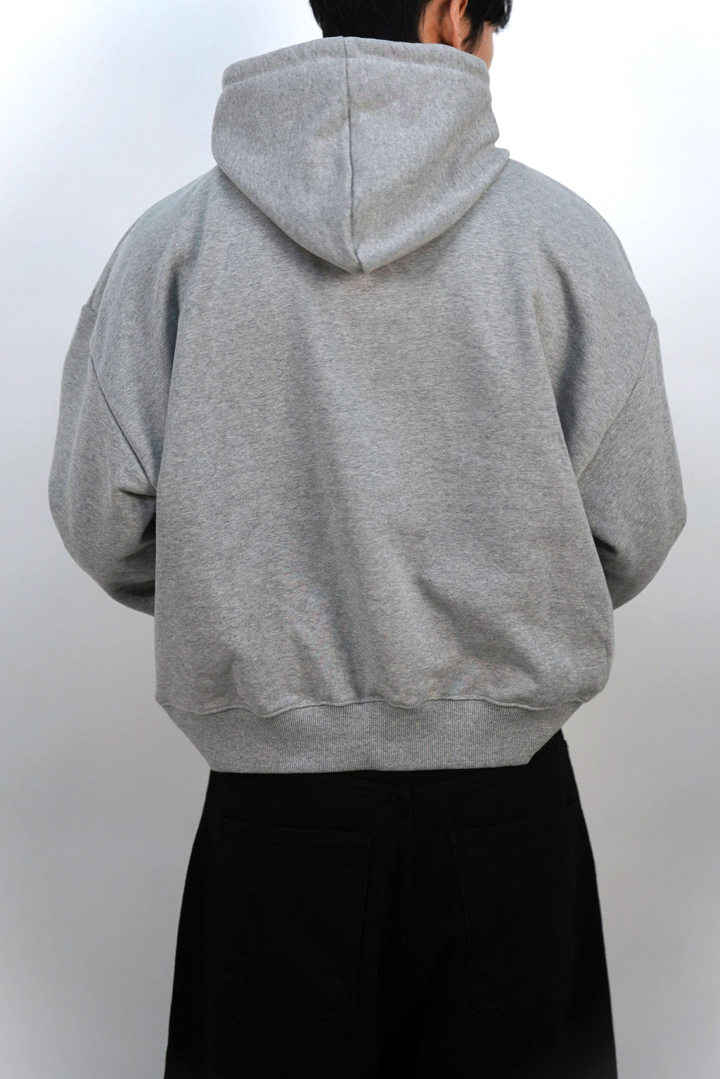 短版拼色連帽衫(四色)