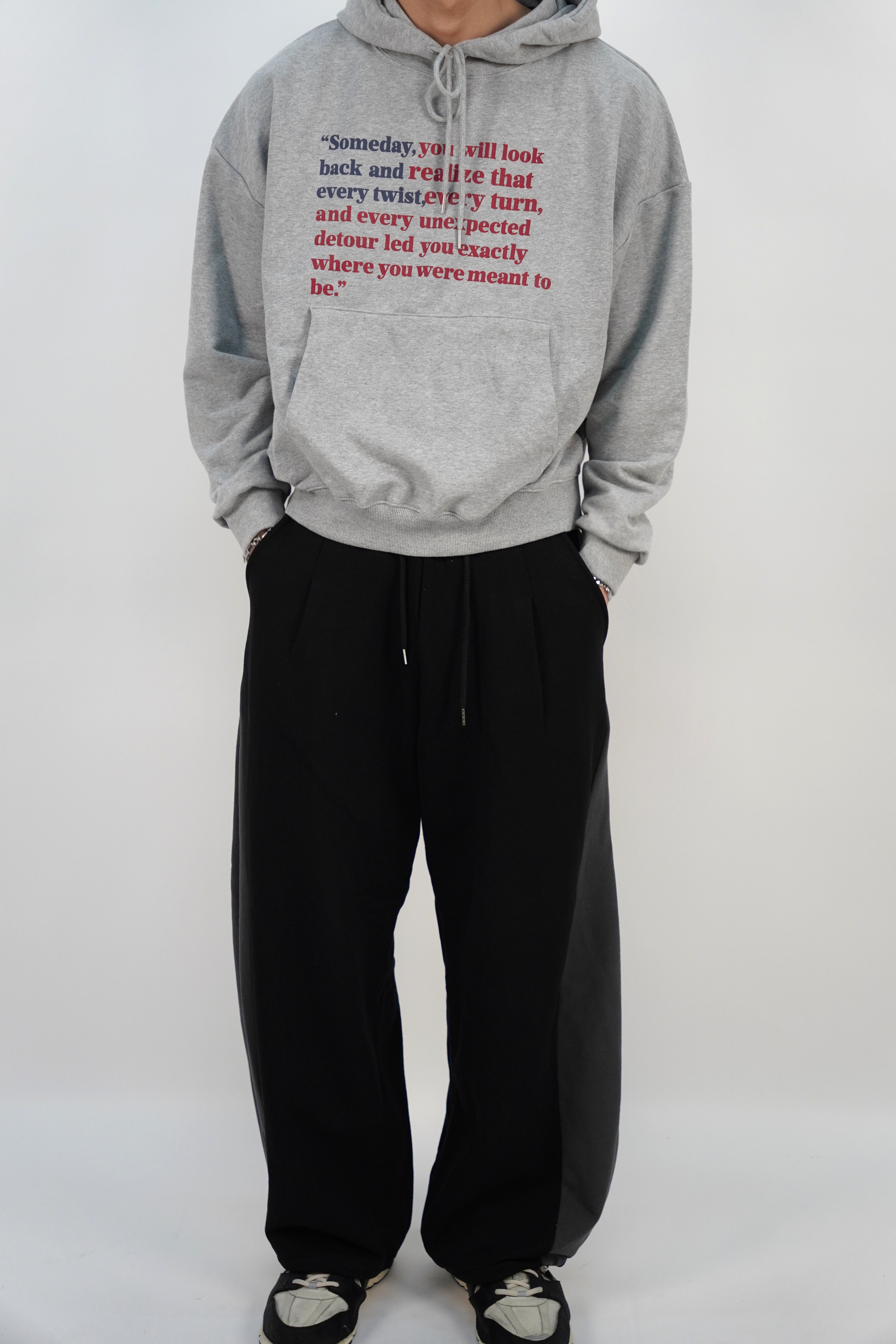 拼色鬆身氣球棉褲