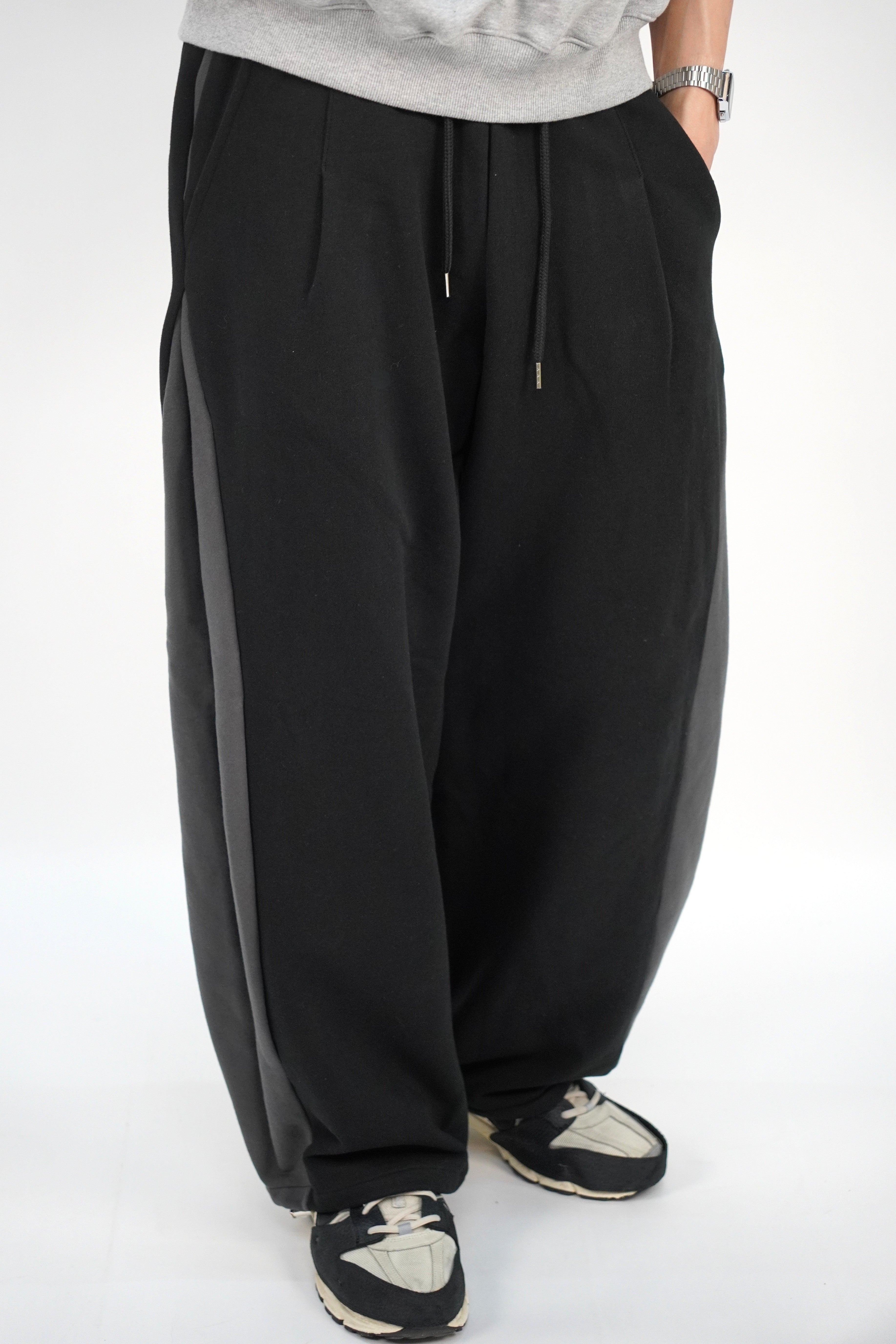 拼色鬆身氣球棉褲