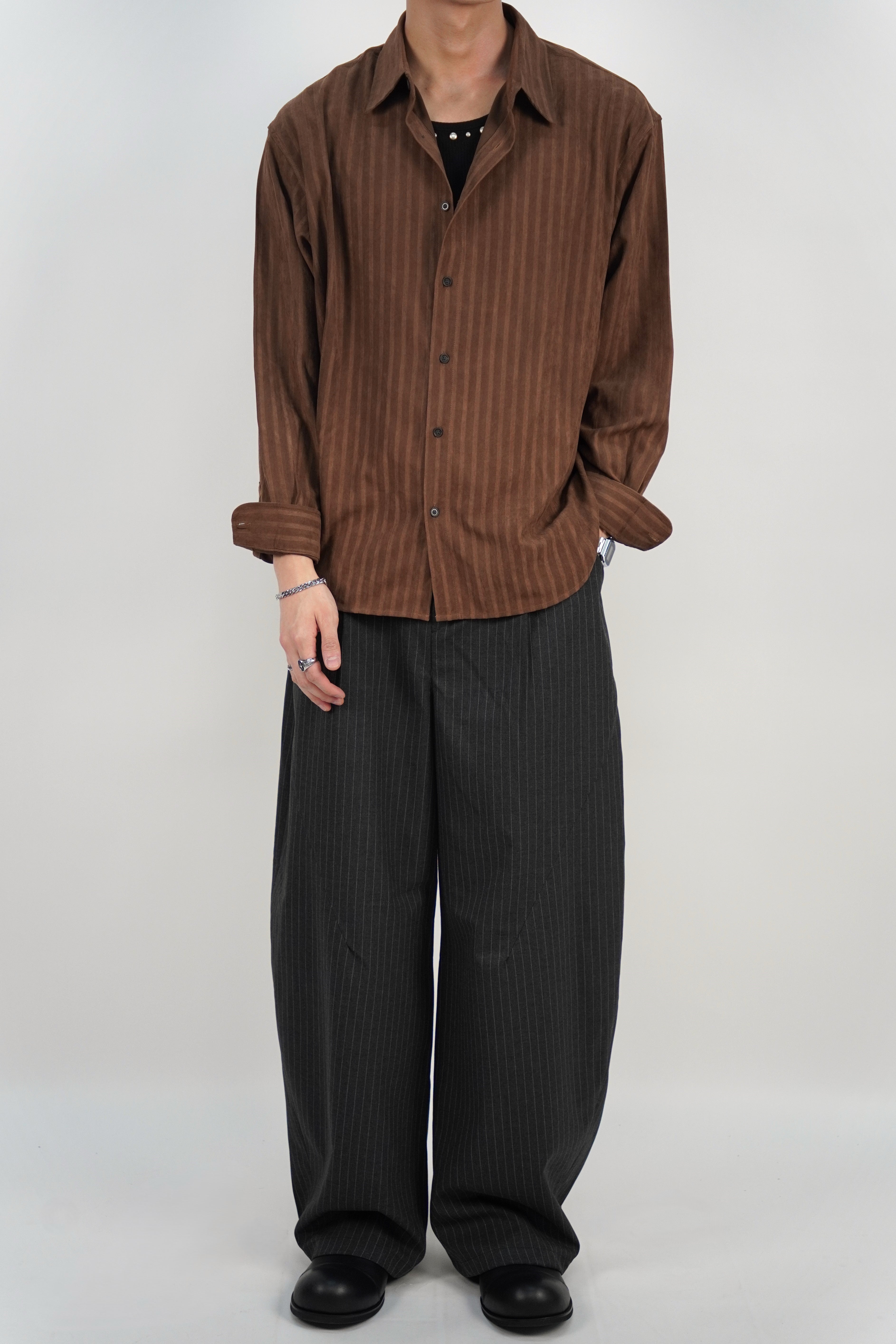 勞倫條紋襯衫(五色)