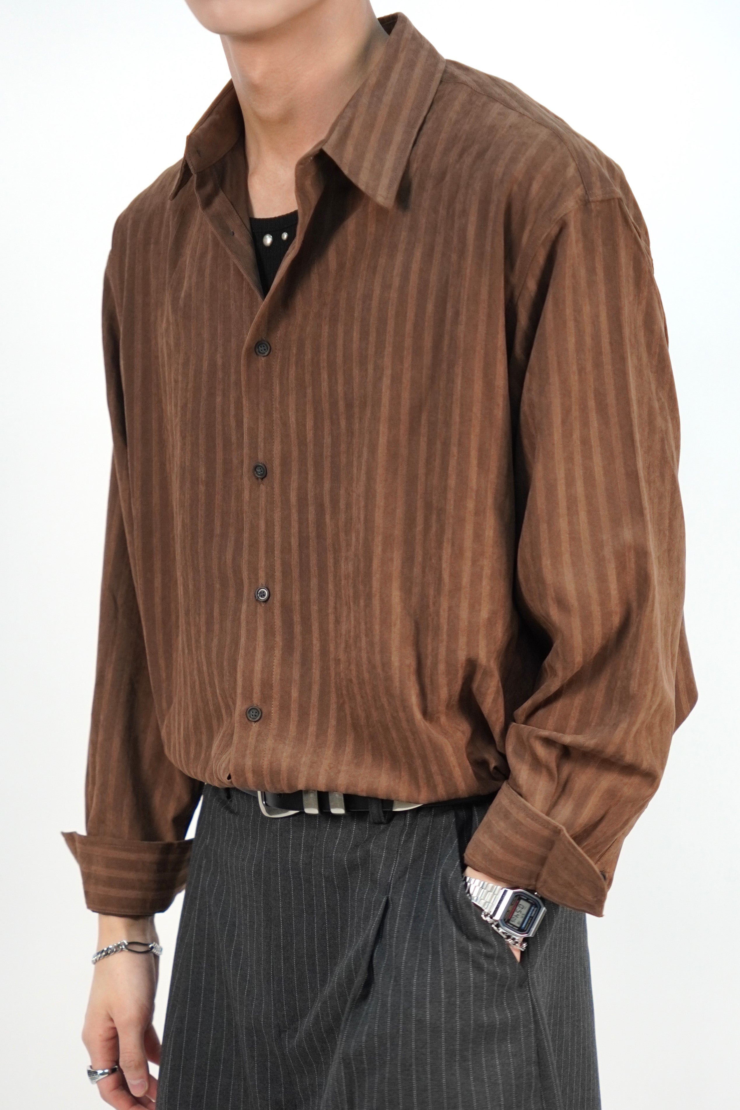 勞倫條紋襯衫(五色)