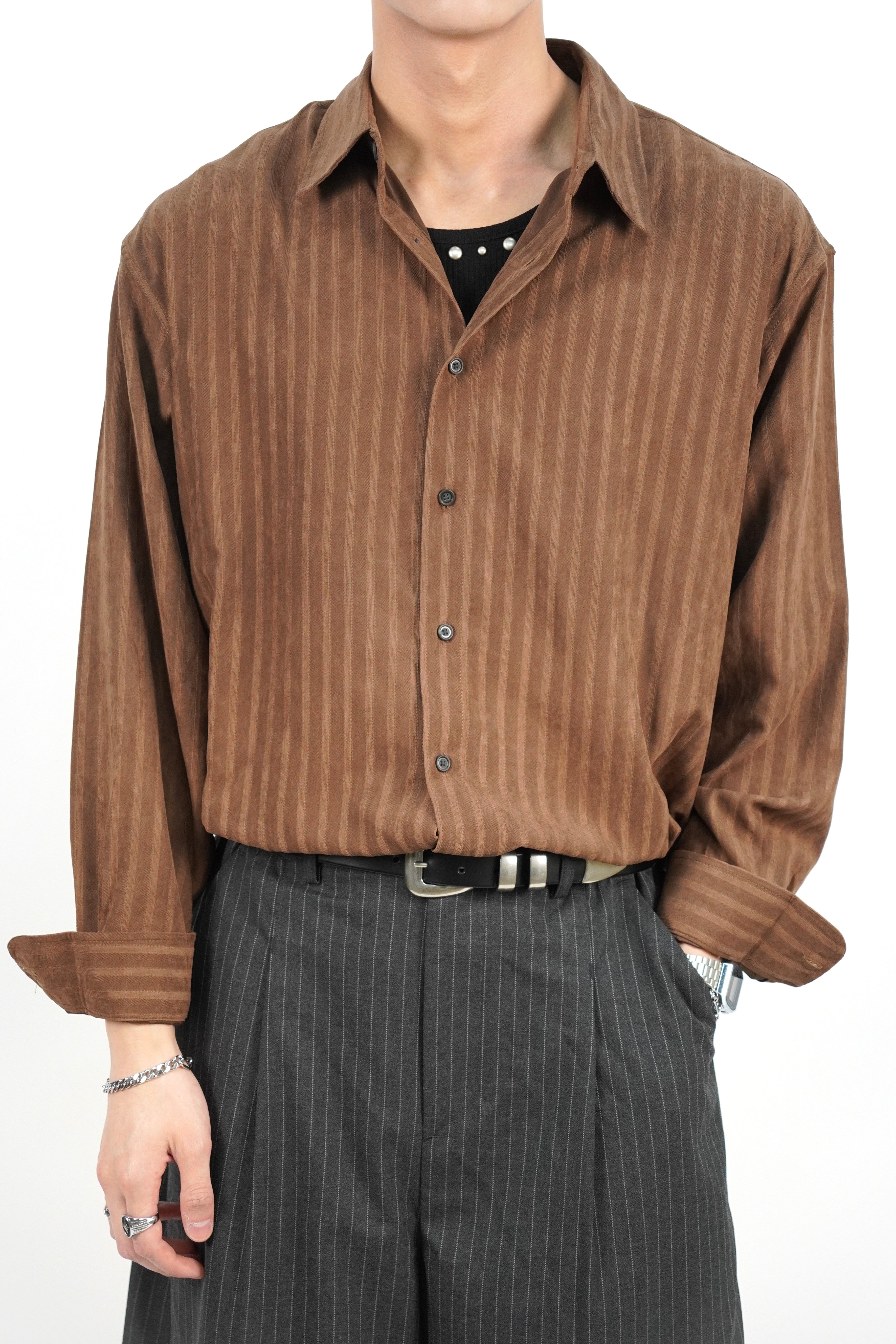 勞倫條紋襯衫(五色)