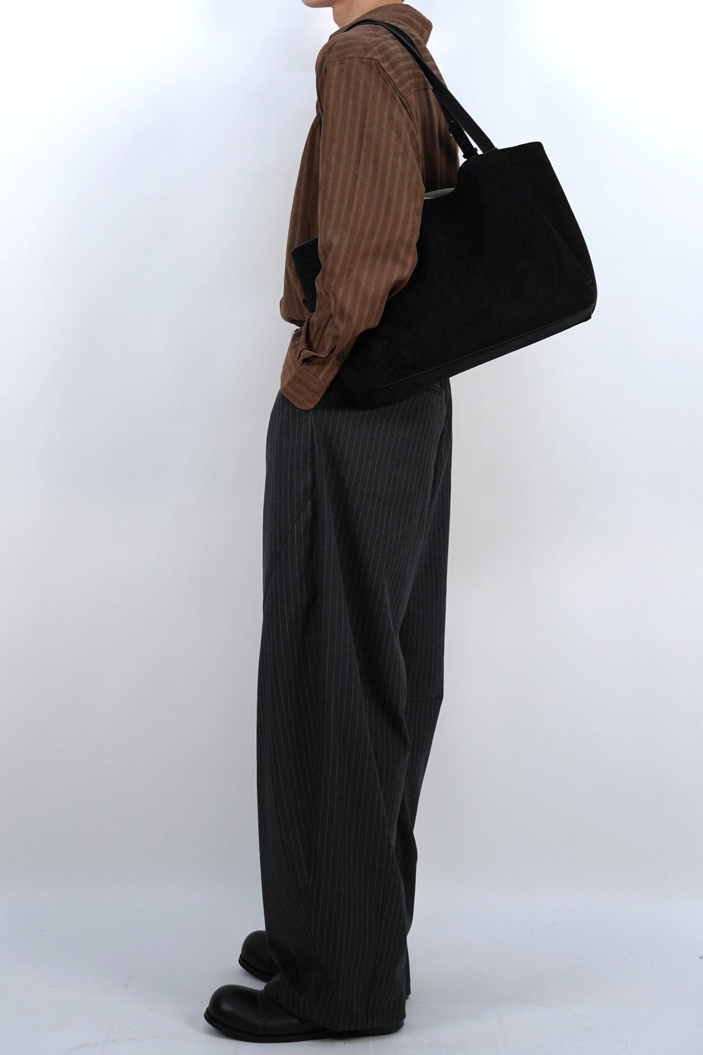 麂皮單肩袋(兩色)