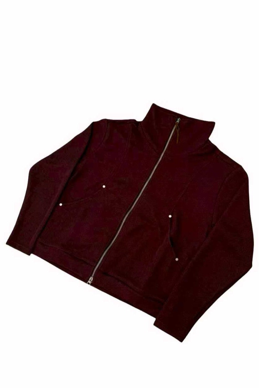 鉚釘高領外套(四色)