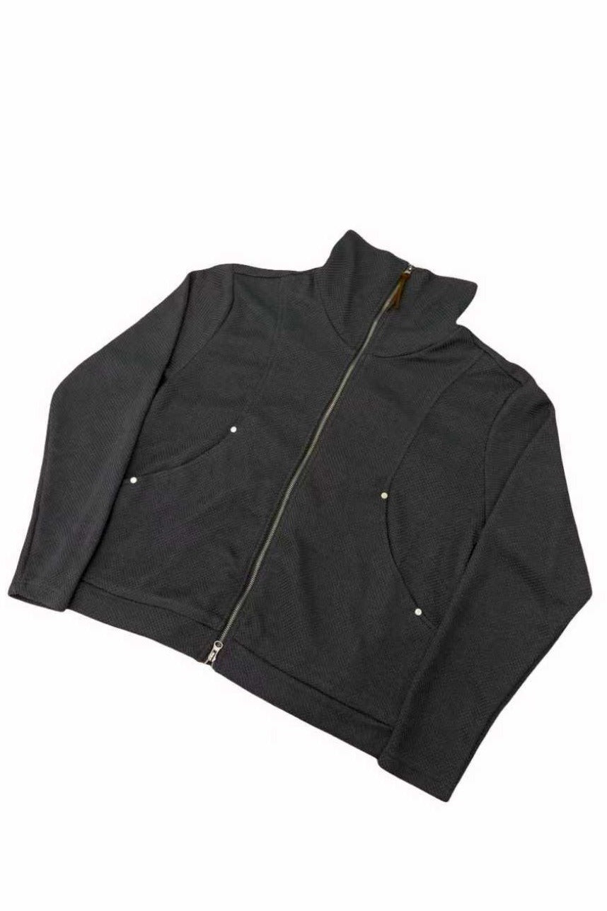 鉚釘高領外套(四色)