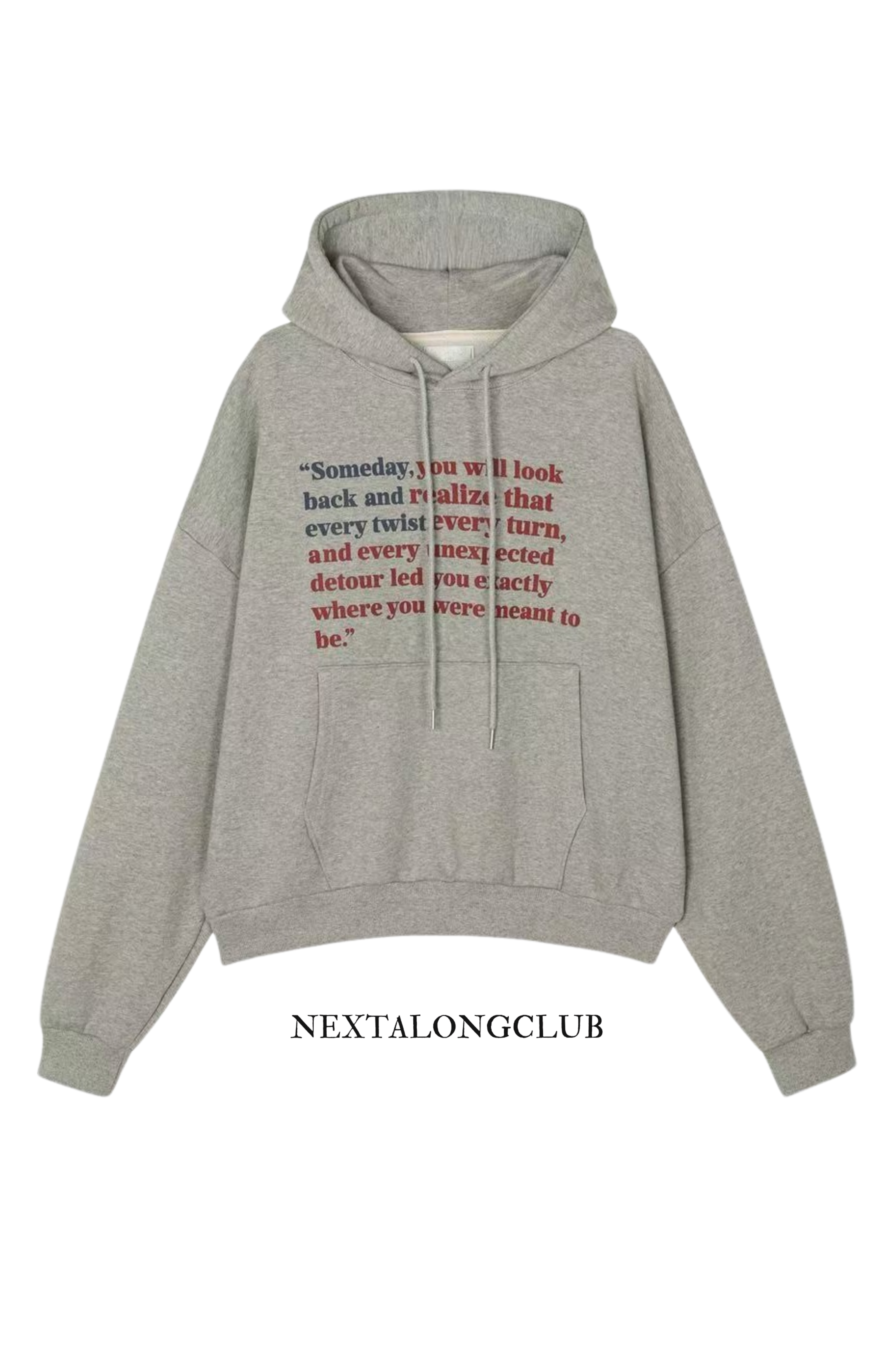 短版拼色連帽衫(四色)