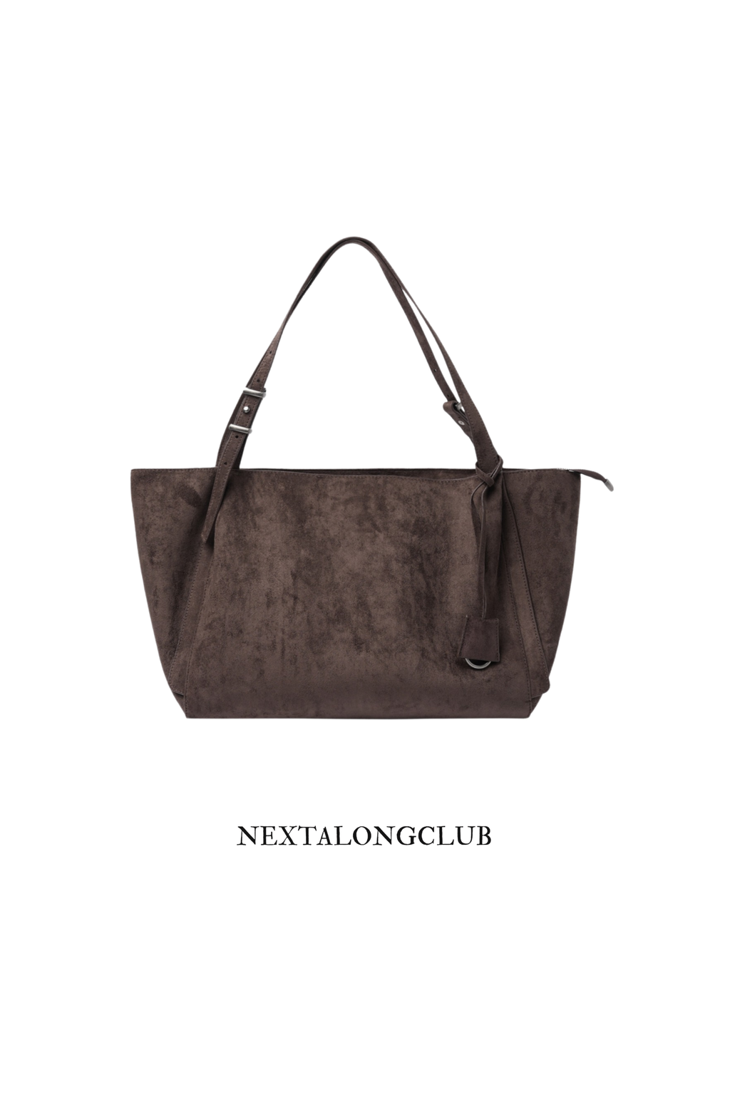 麂皮單肩袋(兩色)