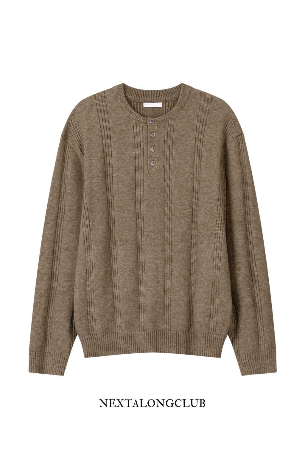 厚身圓領針織衫(六色)