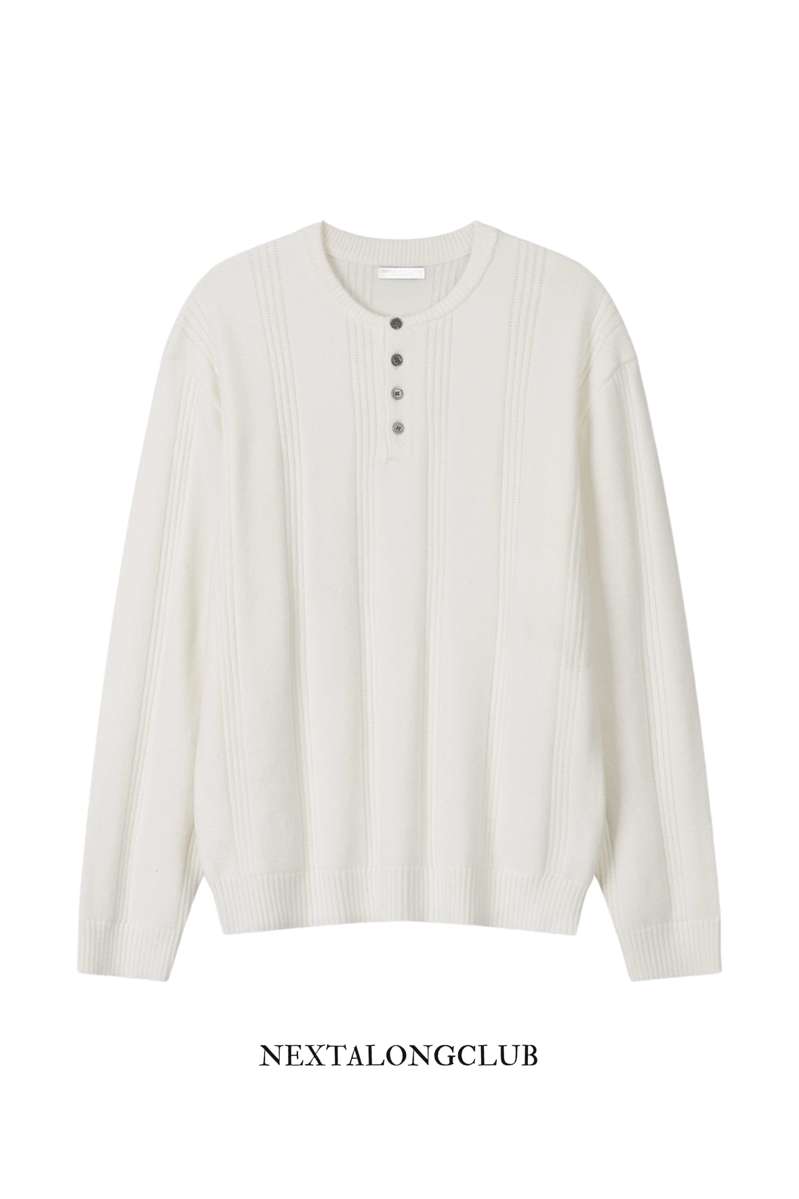 厚身圓領針織衫(六色)