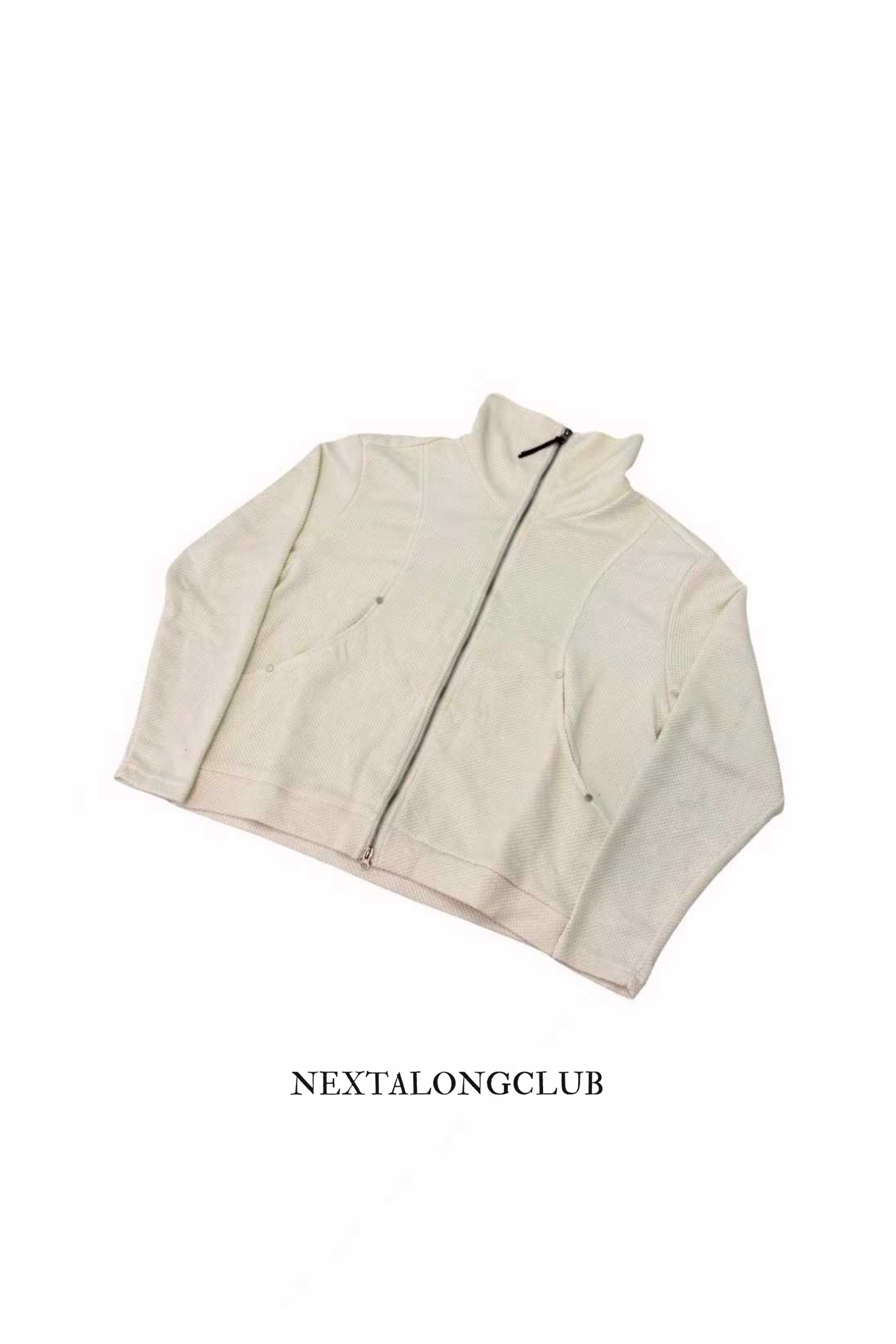 [雙拉鏈] 鉚釘高領外套(五色)