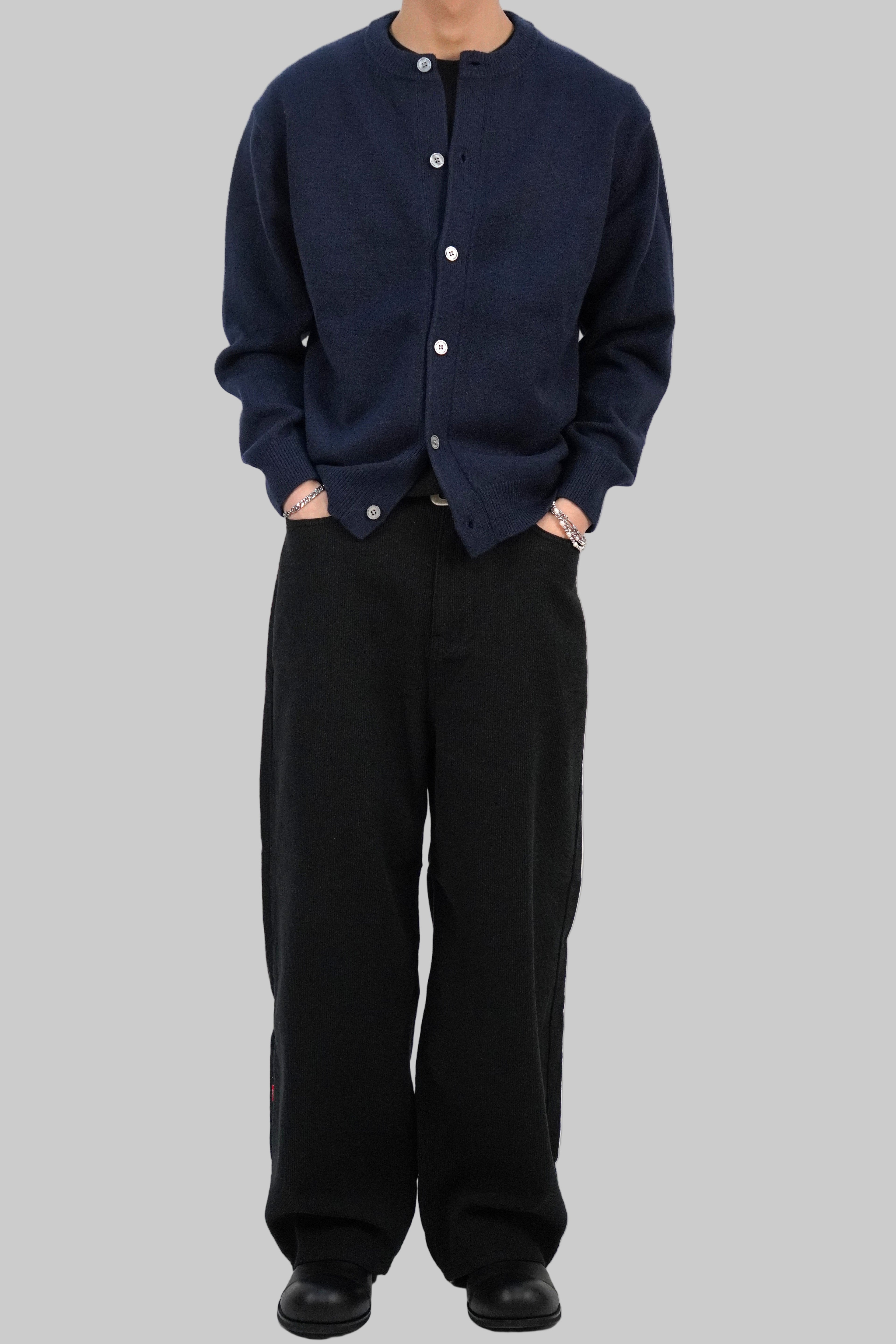 針織圓領外套(六色）