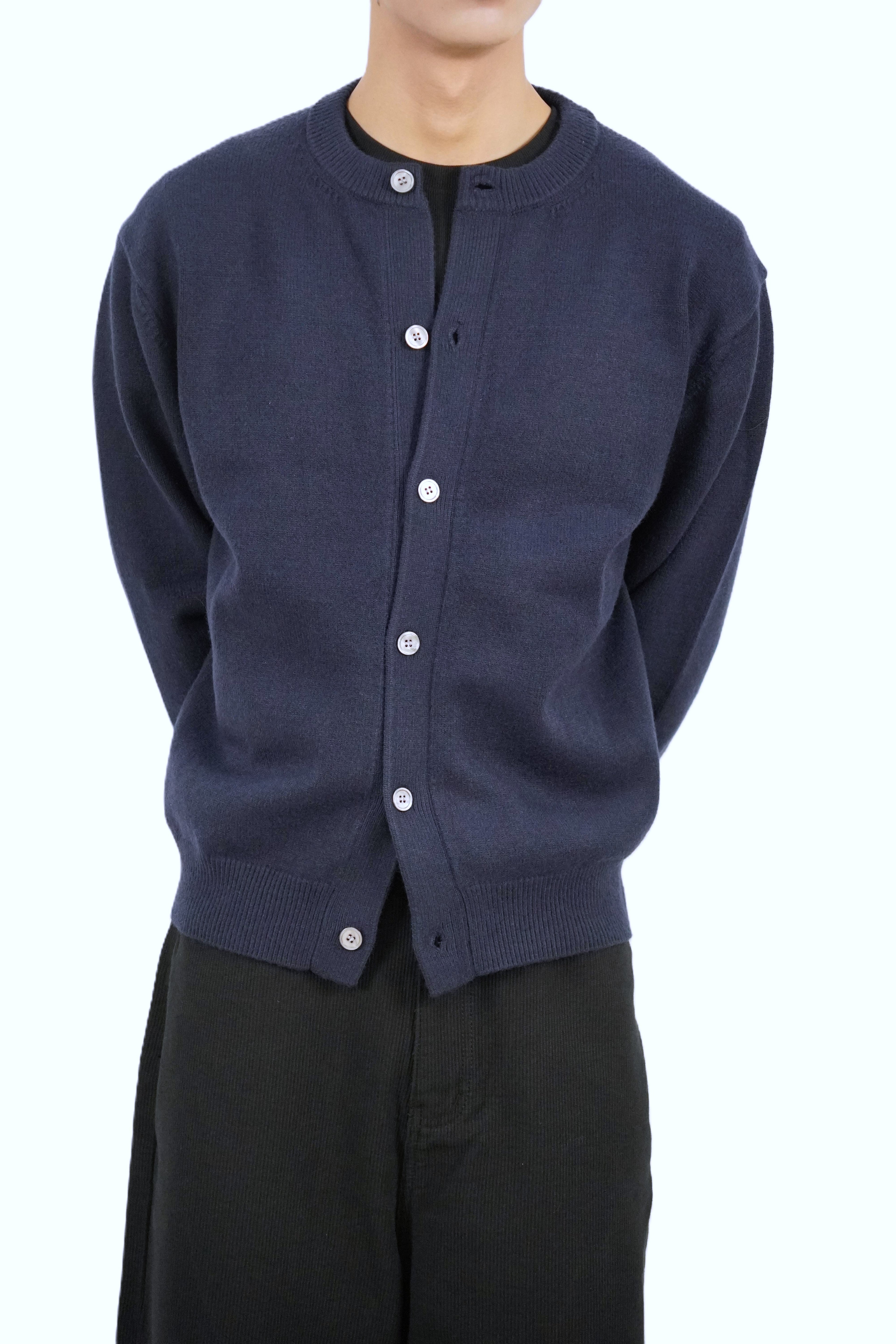 針織圓領外套(六色）