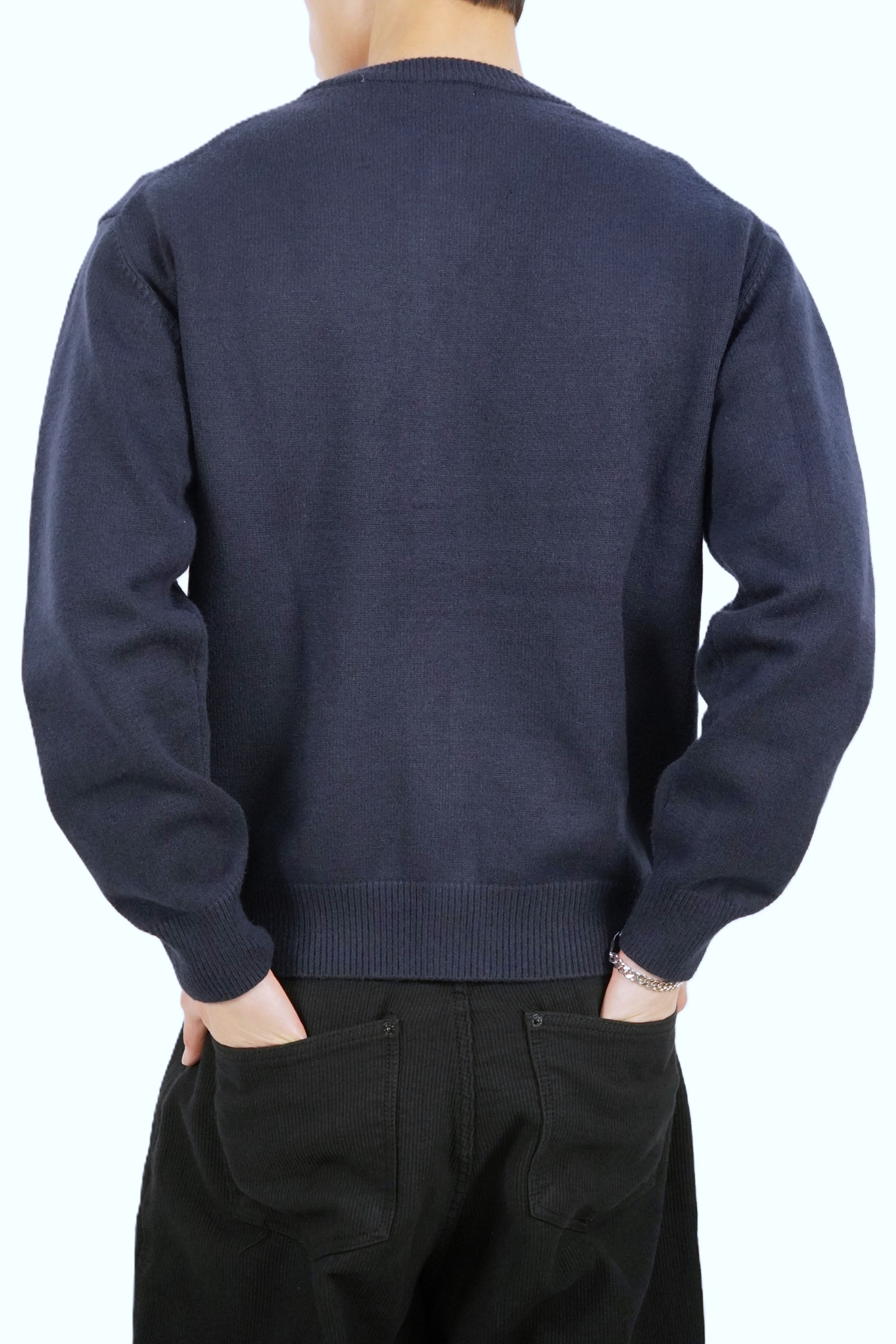 針織圓領外套(六色）