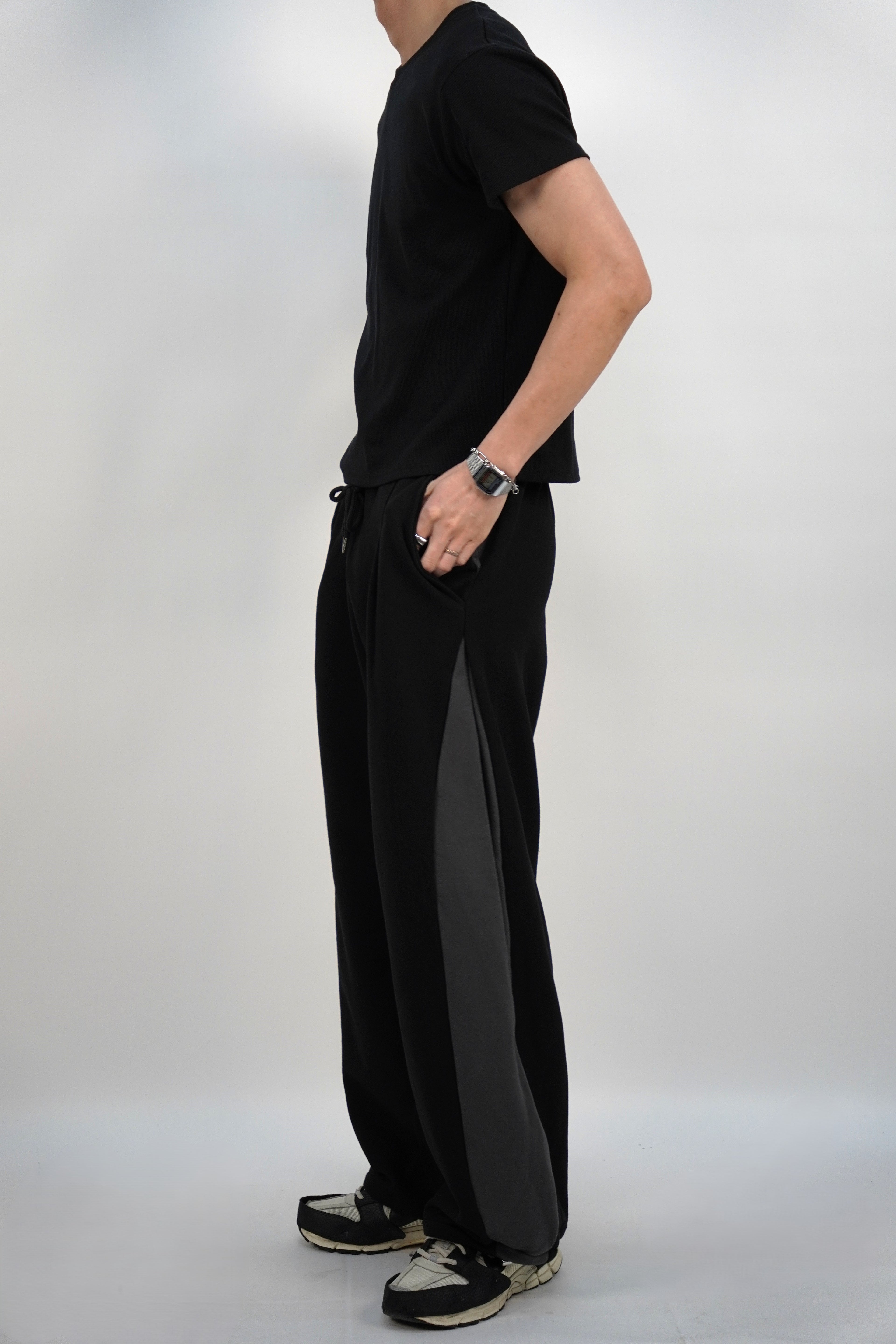 拼色鬆身氣球棉褲