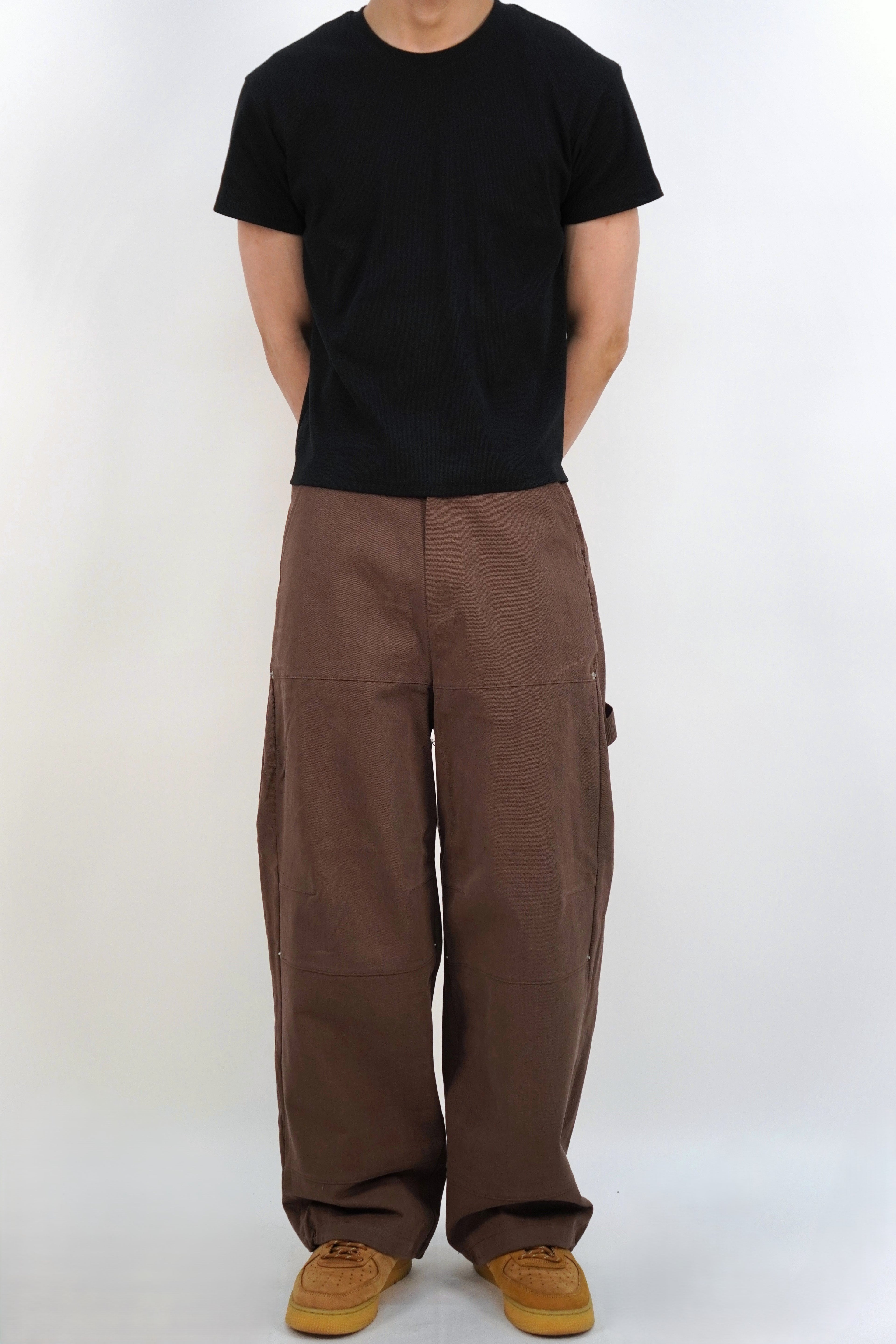 短款羅紋短袖T恤(四色)