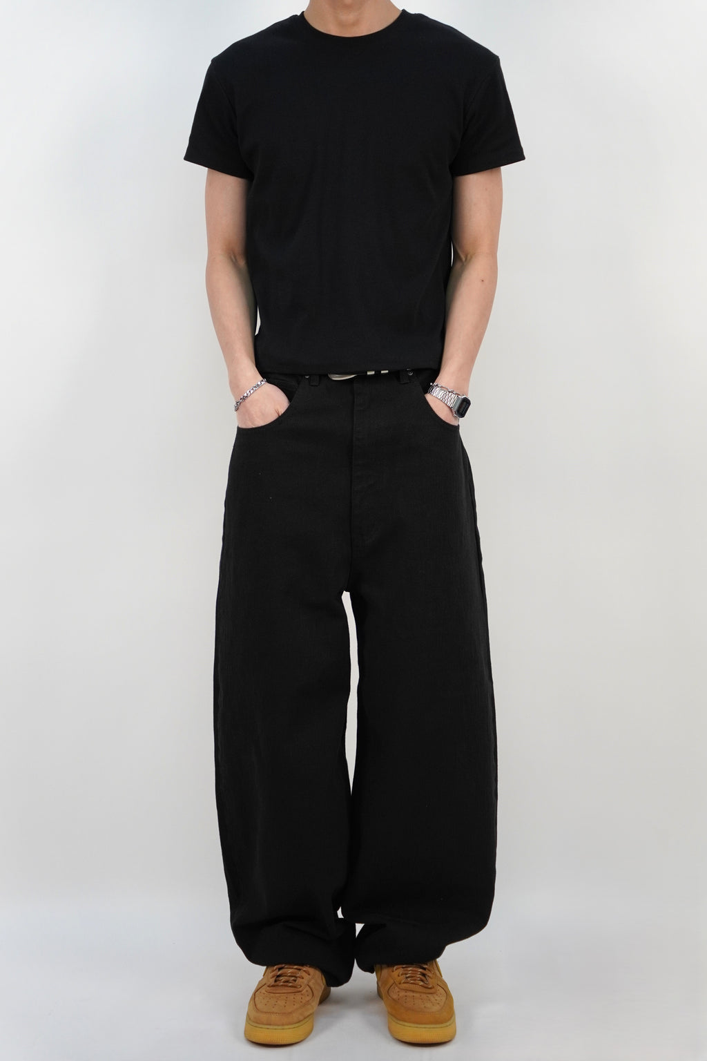 短款羅紋短袖T恤(四色)