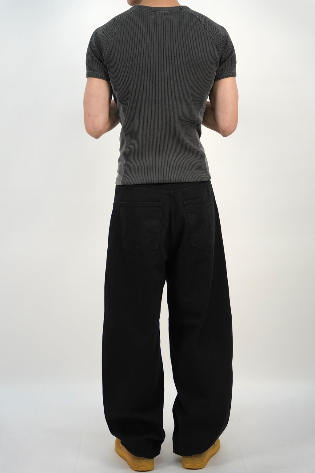 竹節棉寬鬆氣球長褲