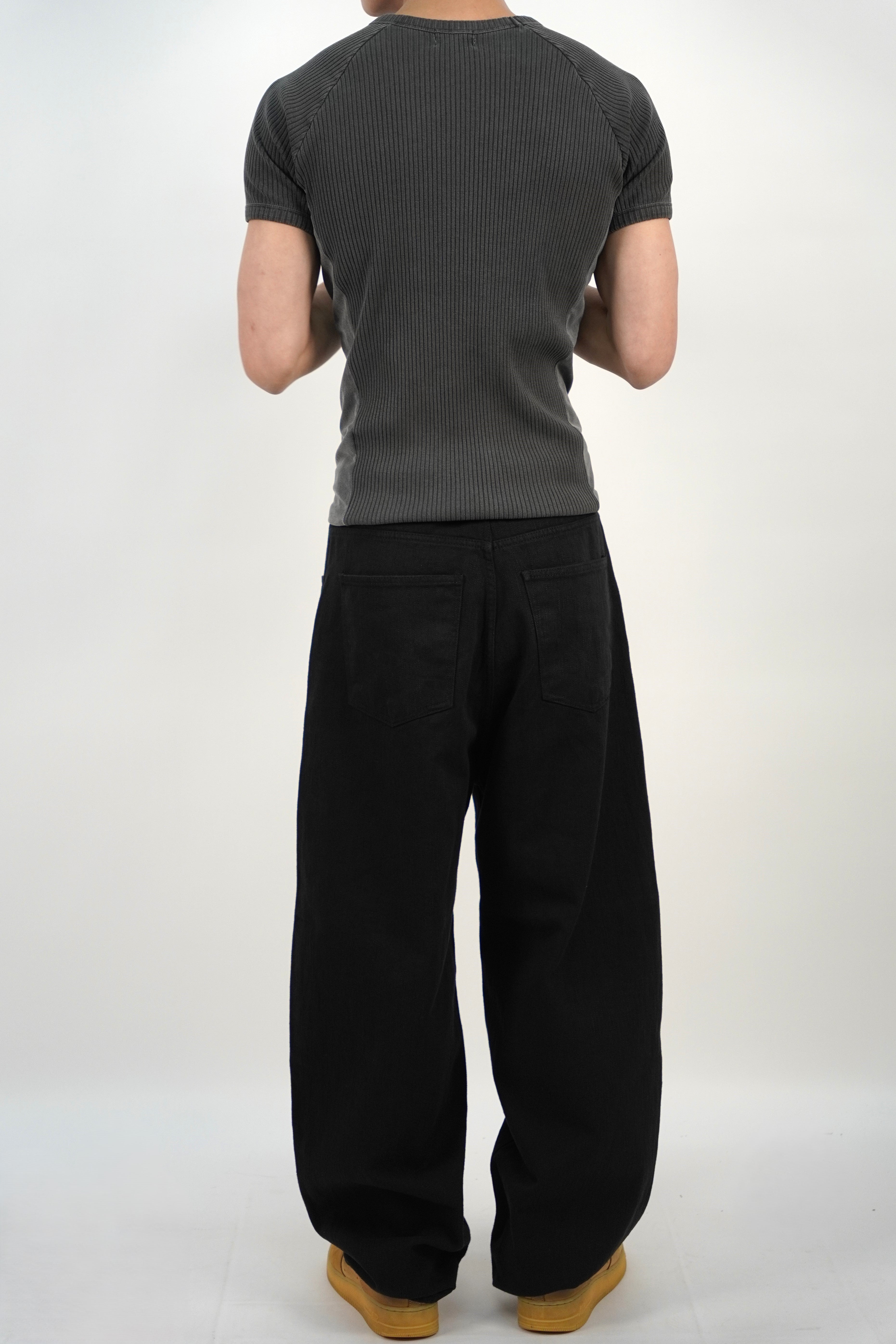 竹節棉寬鬆氣球長褲