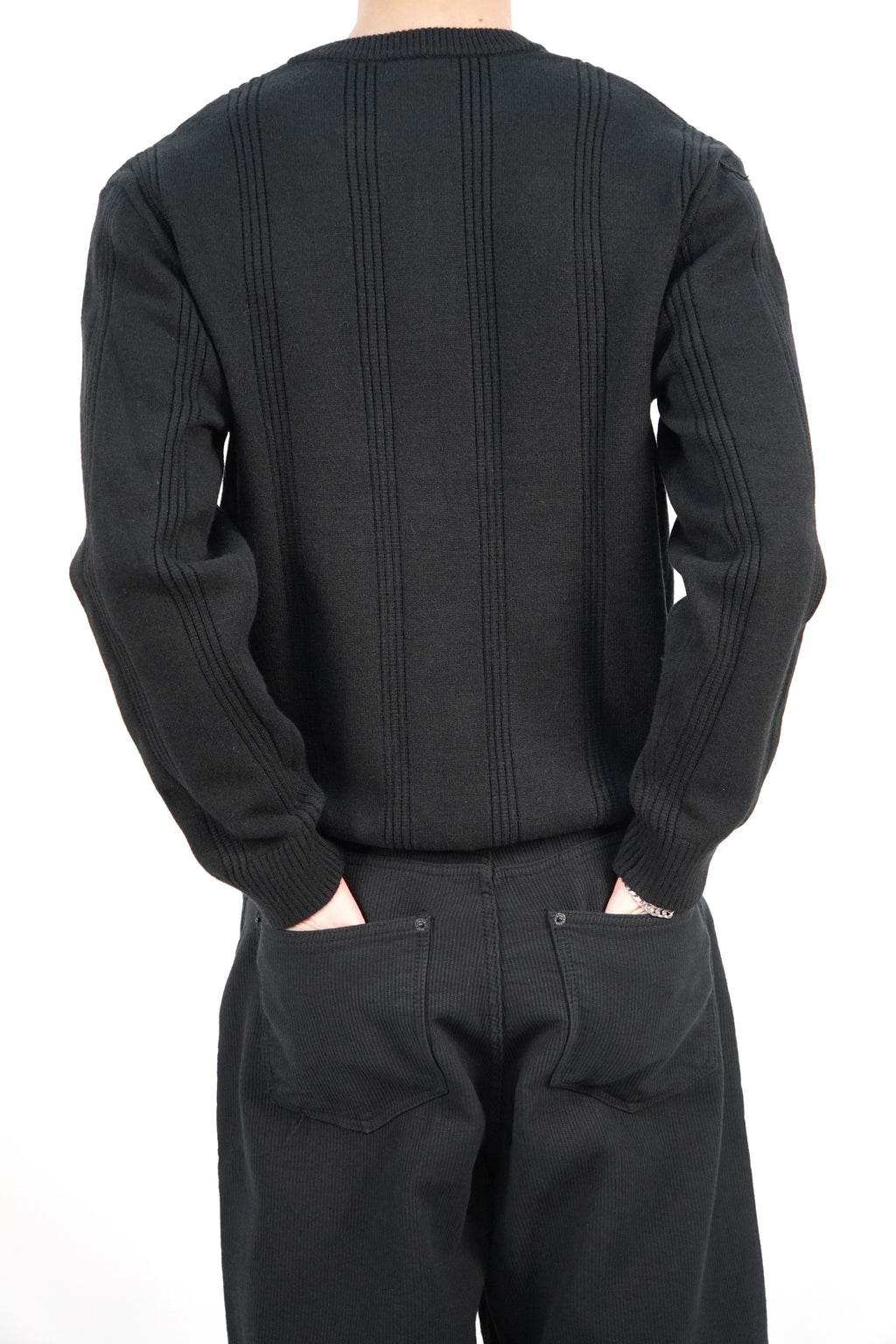 厚身圓領針織衫(六色)