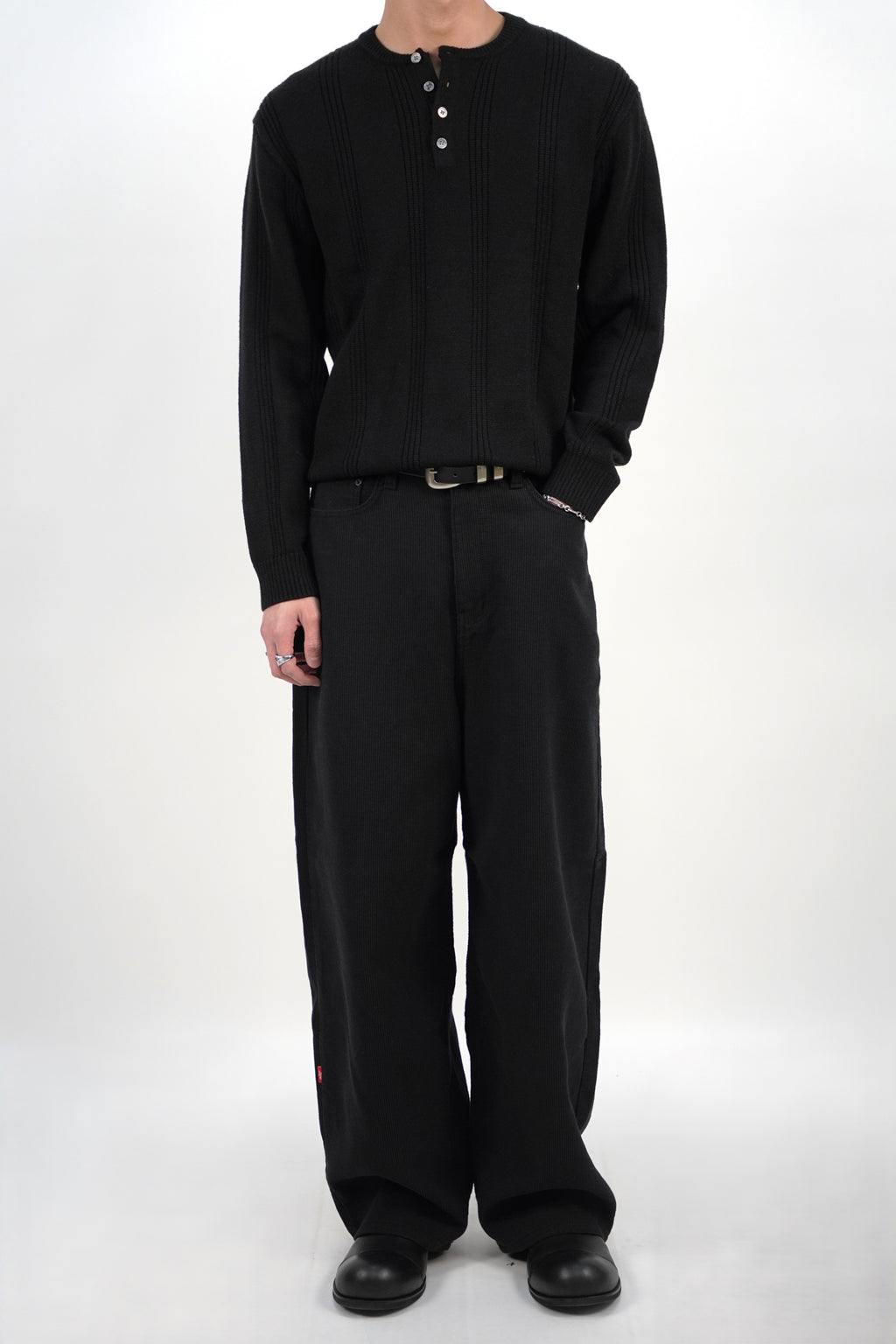 厚身圓領針織衫(六色)