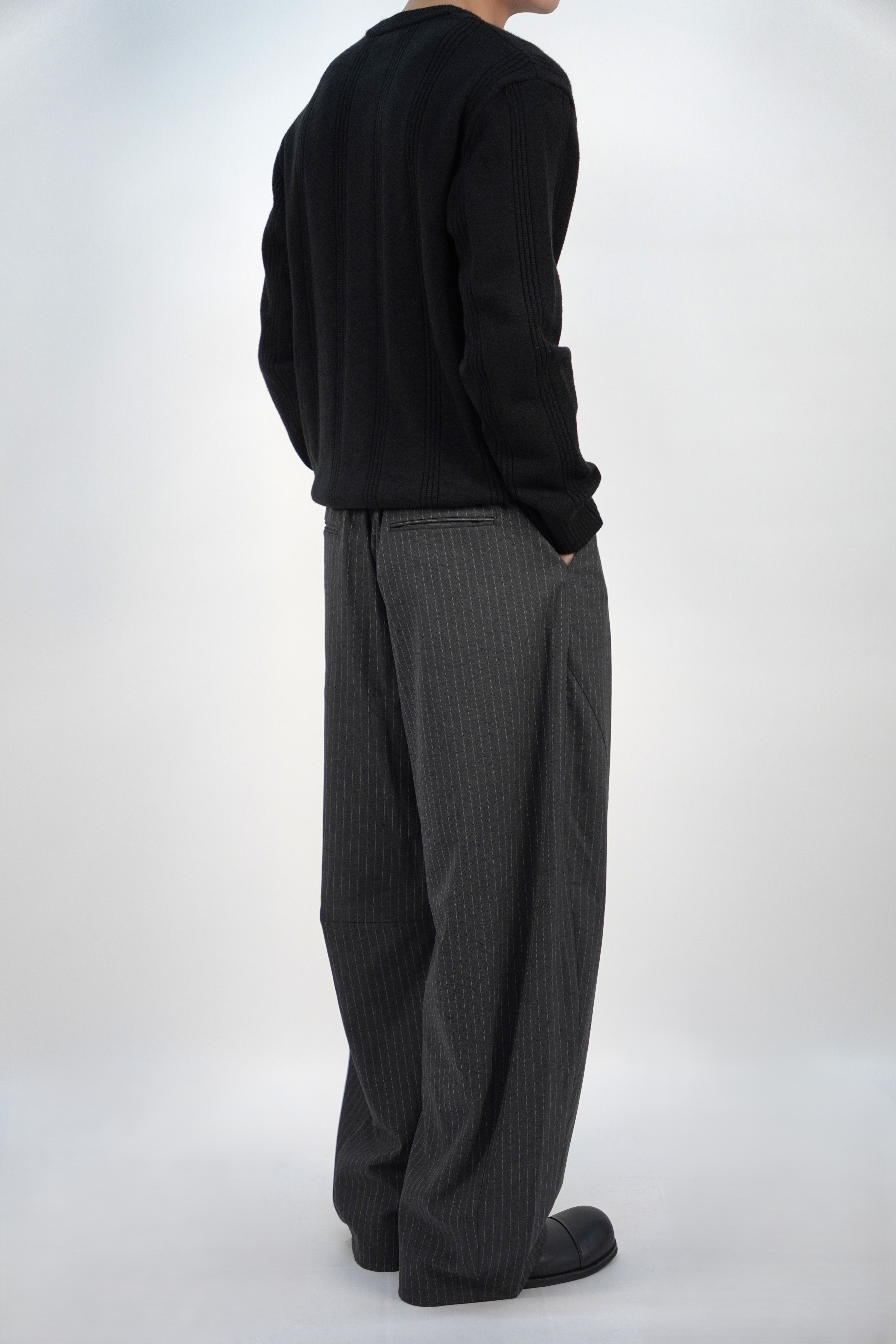 厚身圓領針織衫(六色)