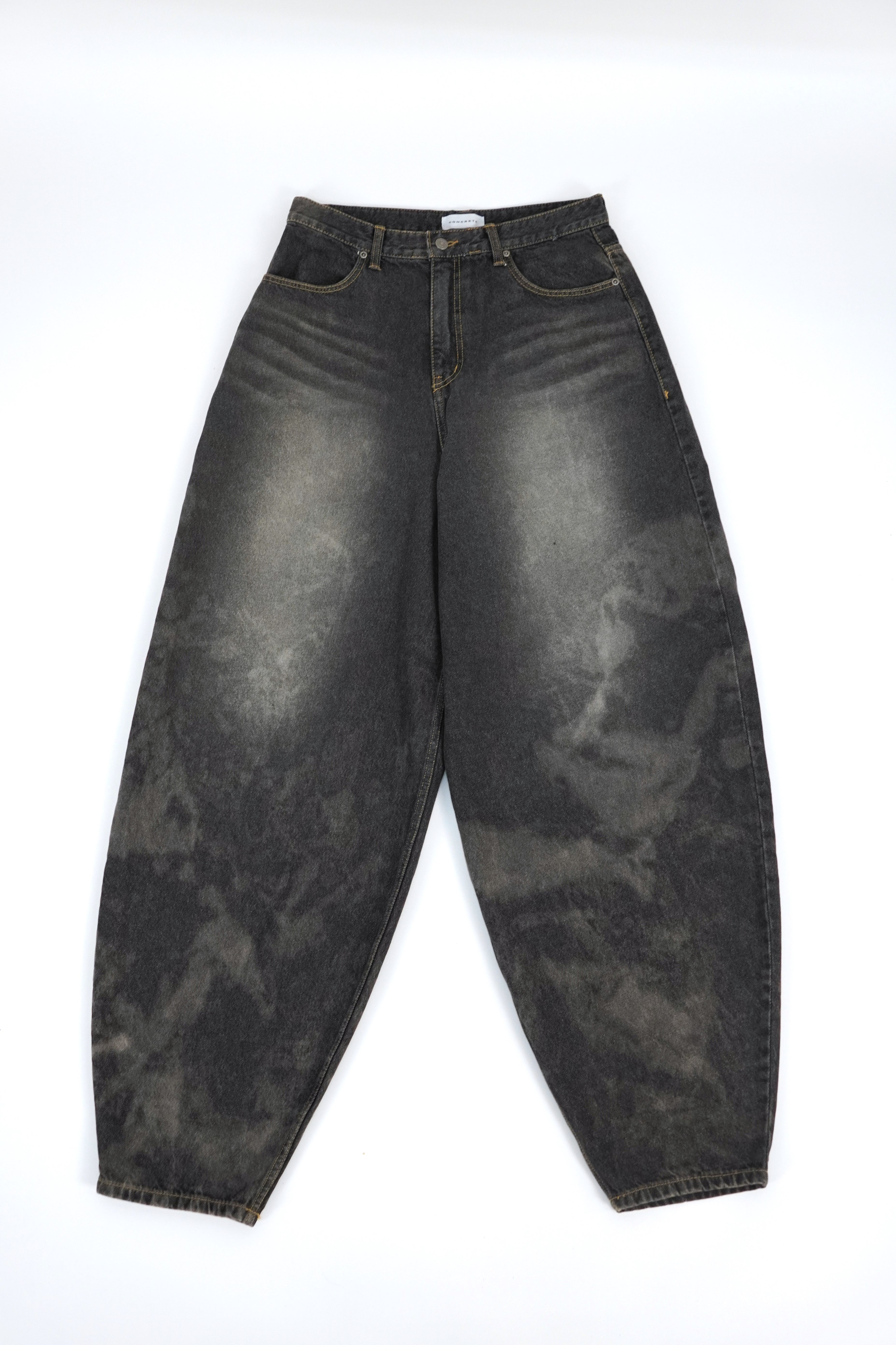 水洗氣球牛仔褲