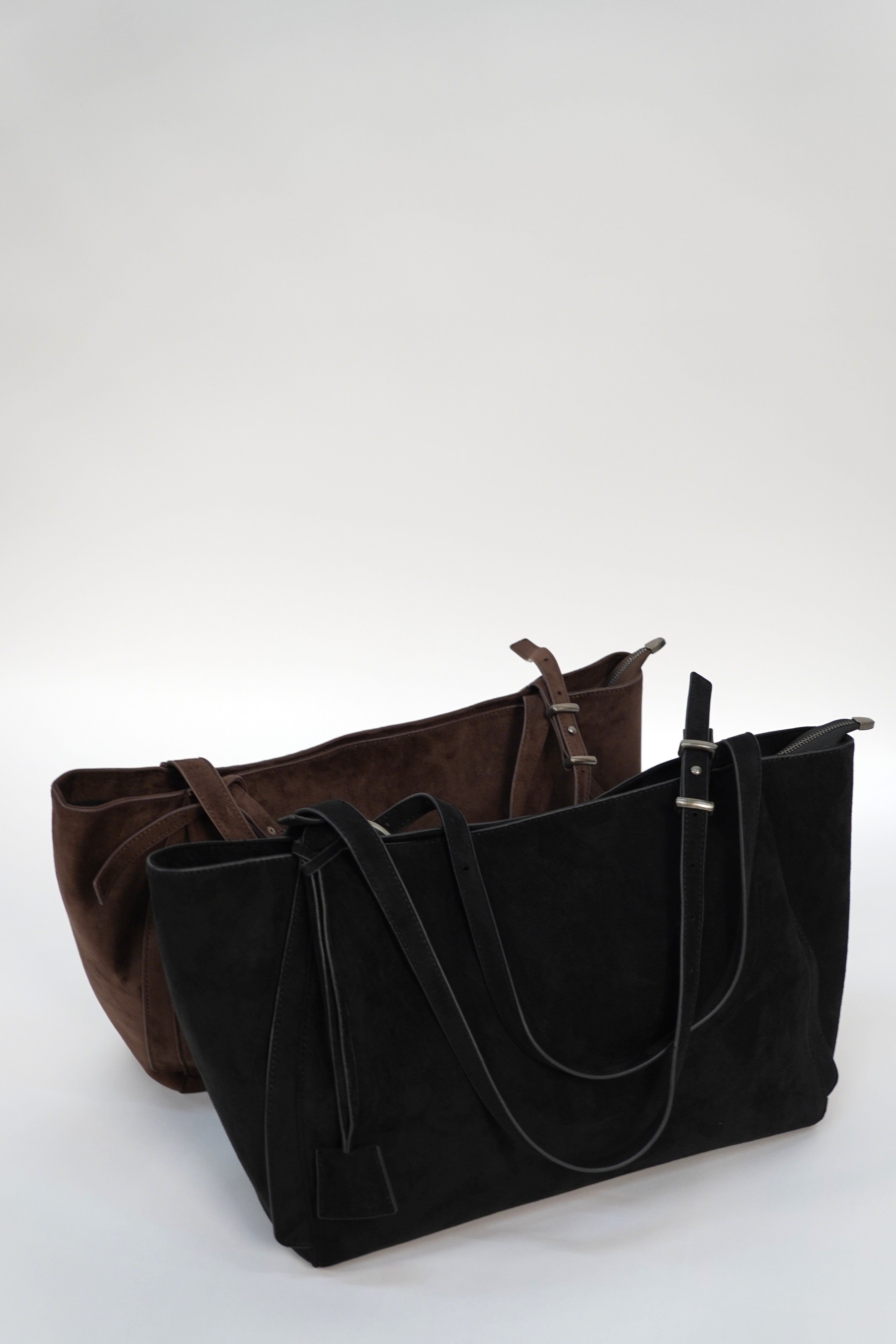 麂皮單肩袋(兩色)