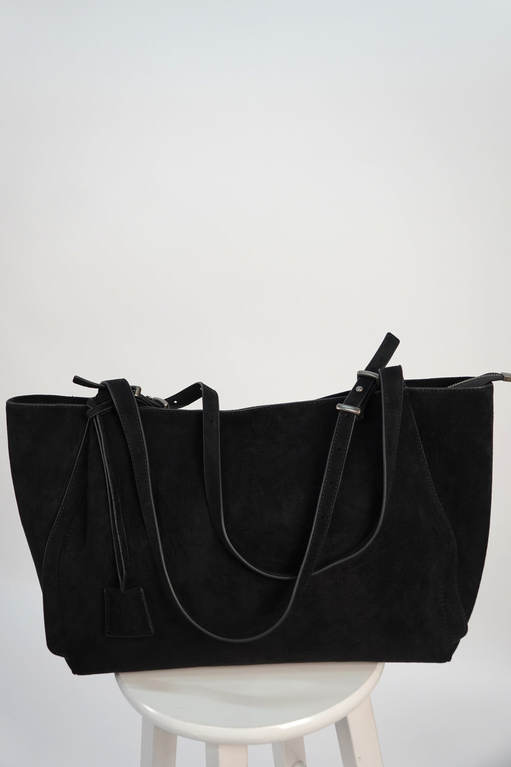 麂皮單肩袋(兩色)