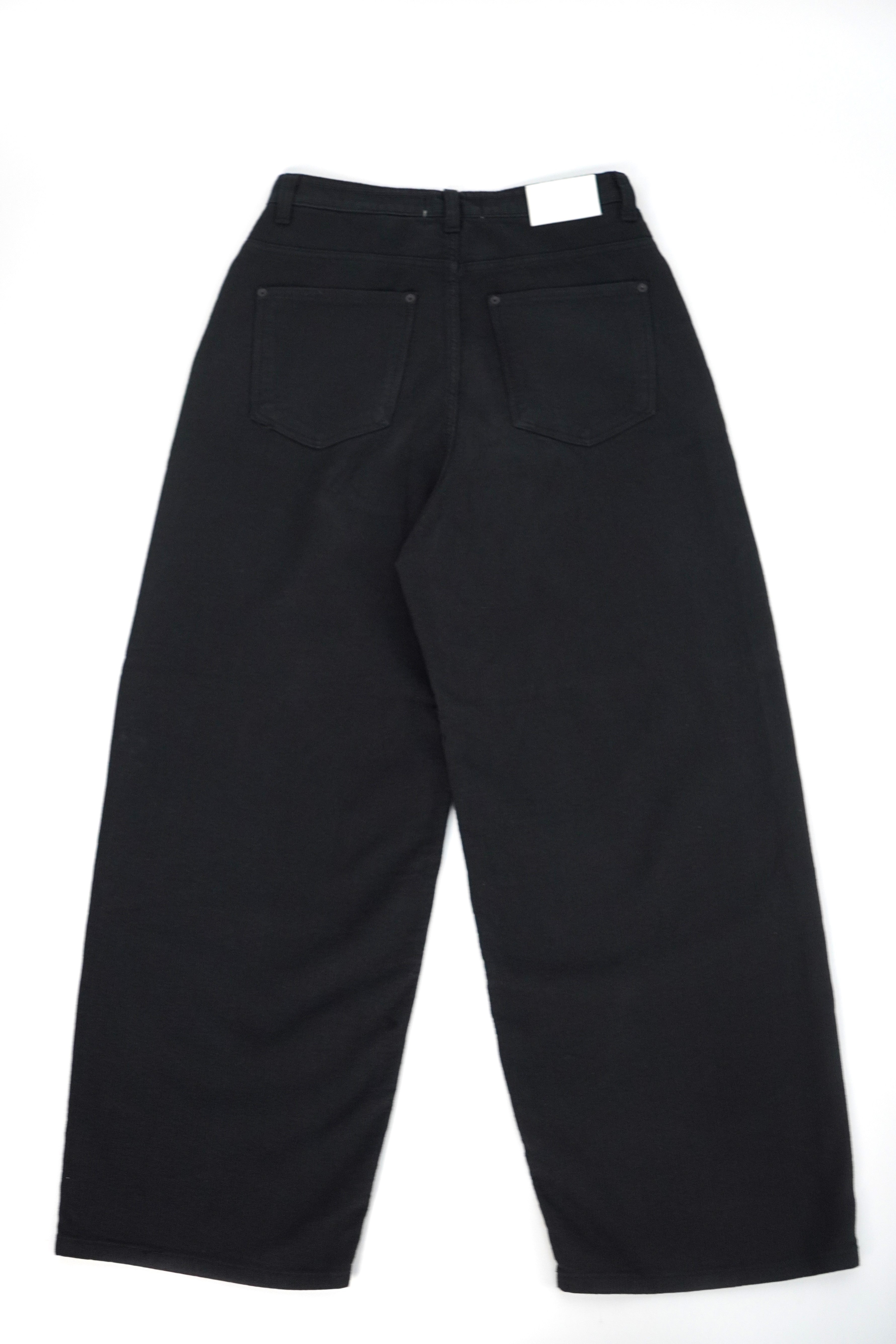 燈芯絨闊腳直筒褲