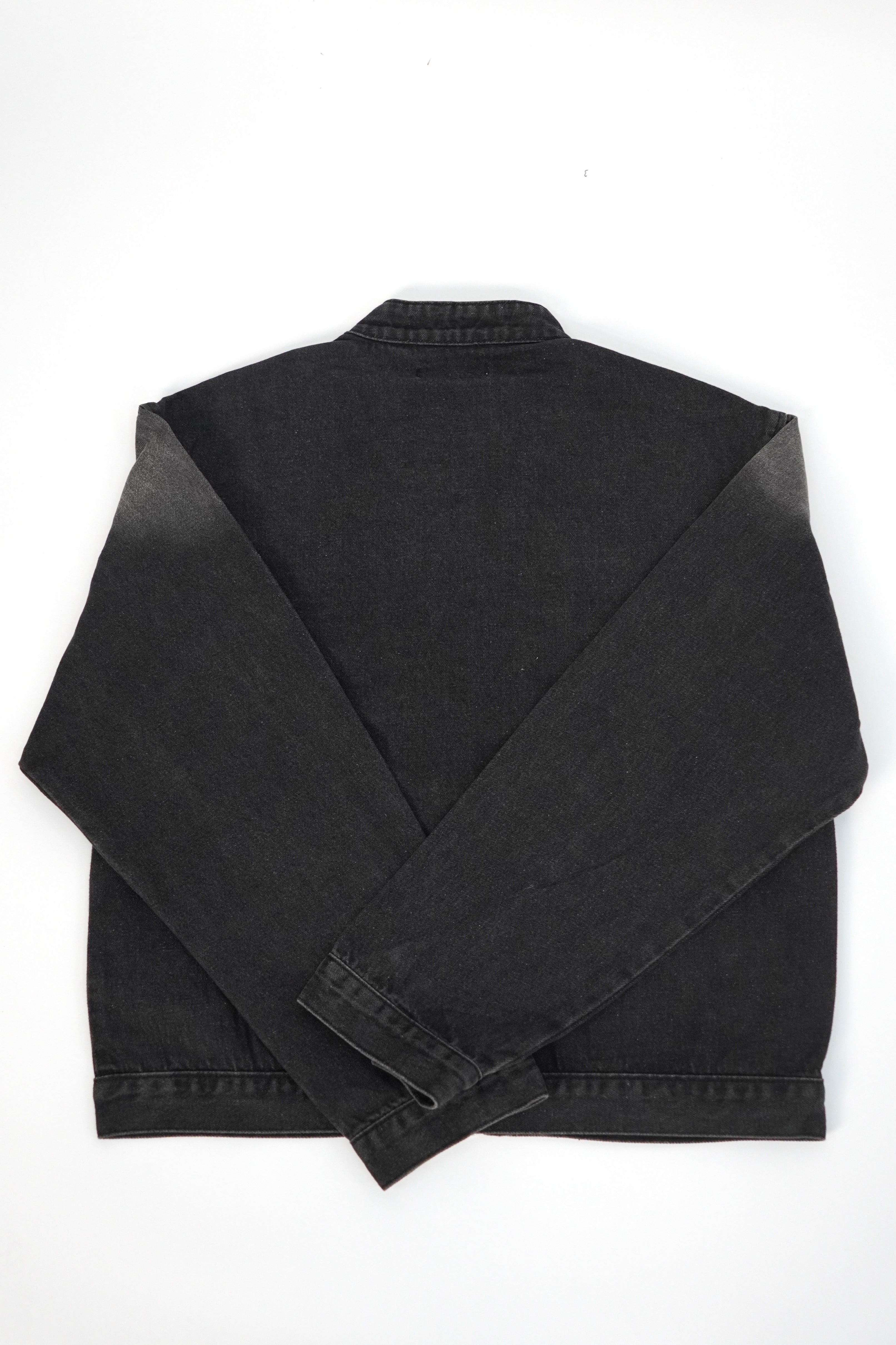 雙拉鏈牛仔短版外套(兩色)