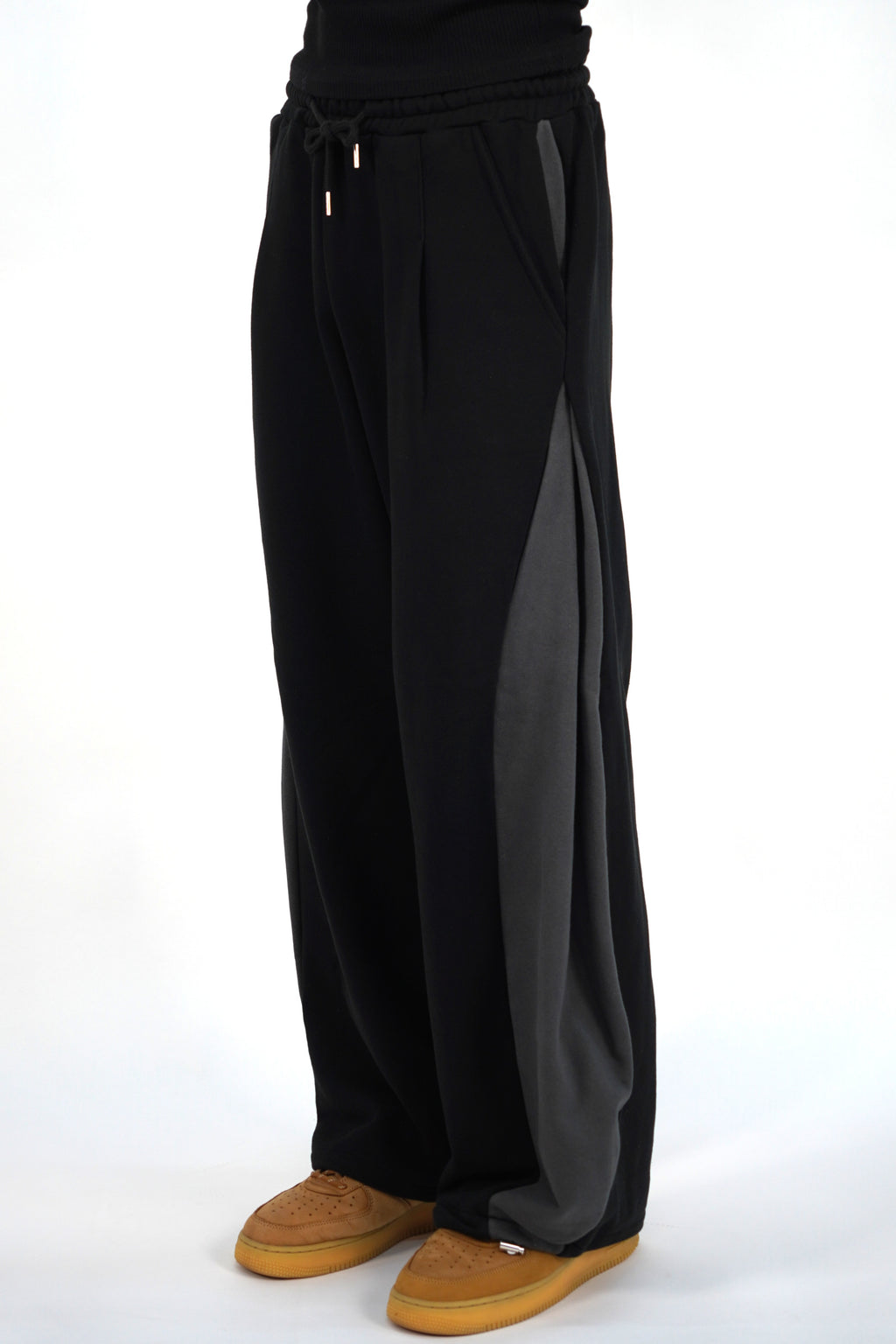 拼色鬆身氣球棉褲