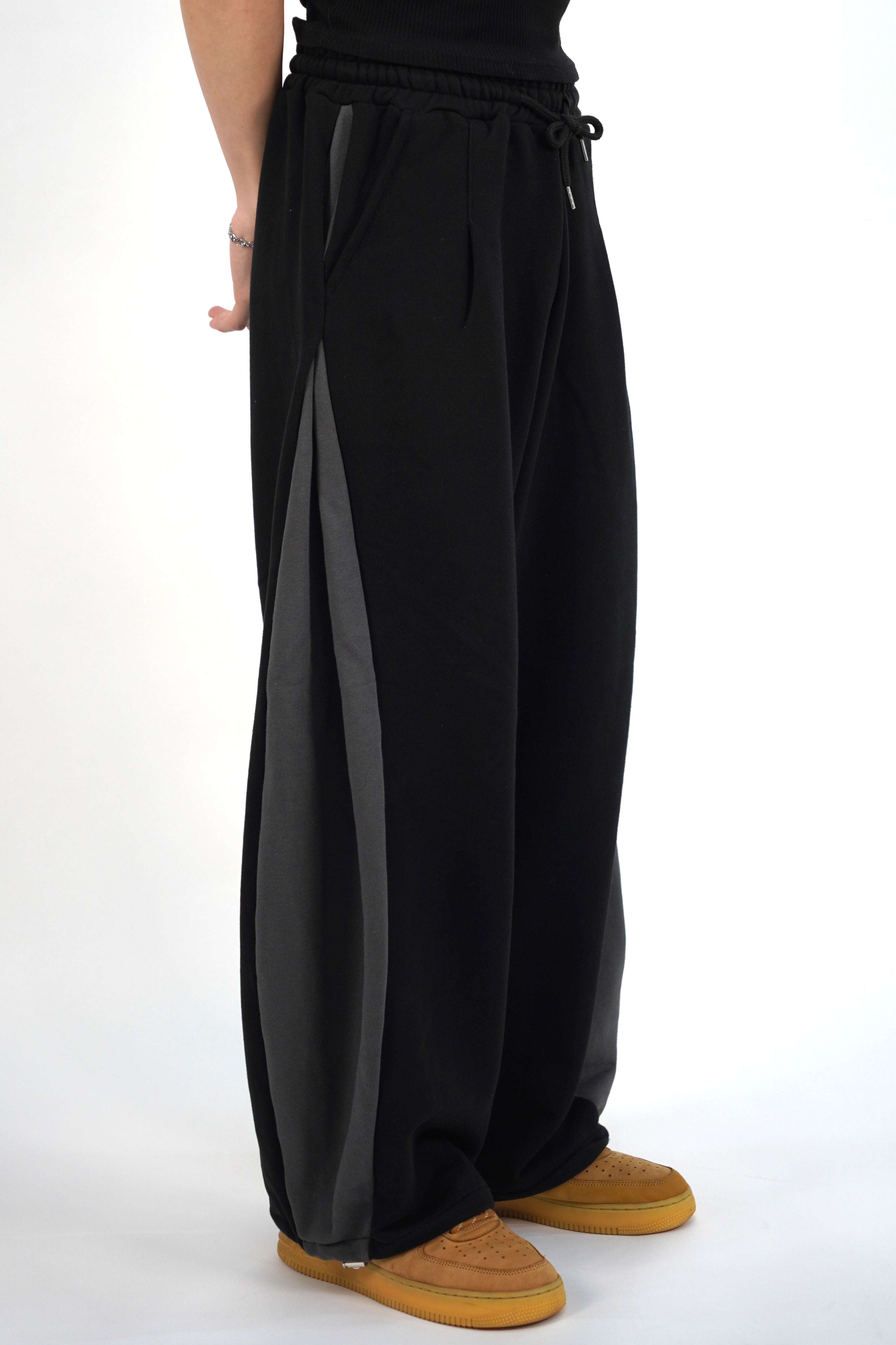 拼色鬆身氣球棉褲