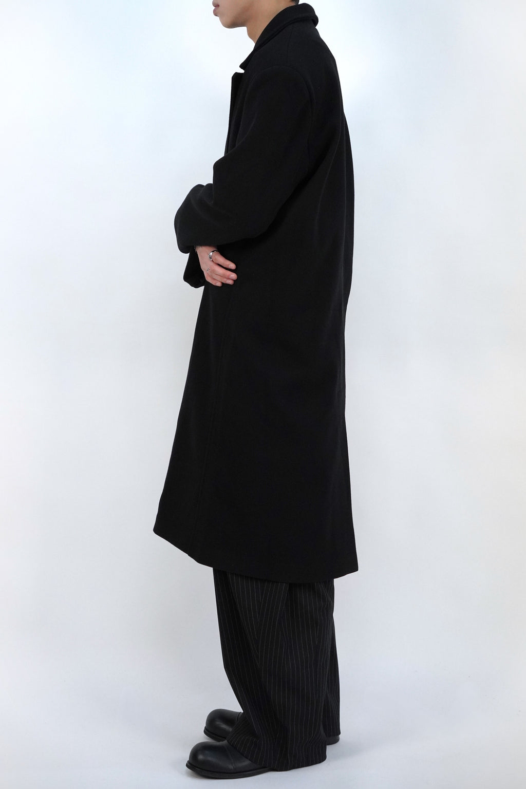 羊毛雙排扣大衣(兩色)