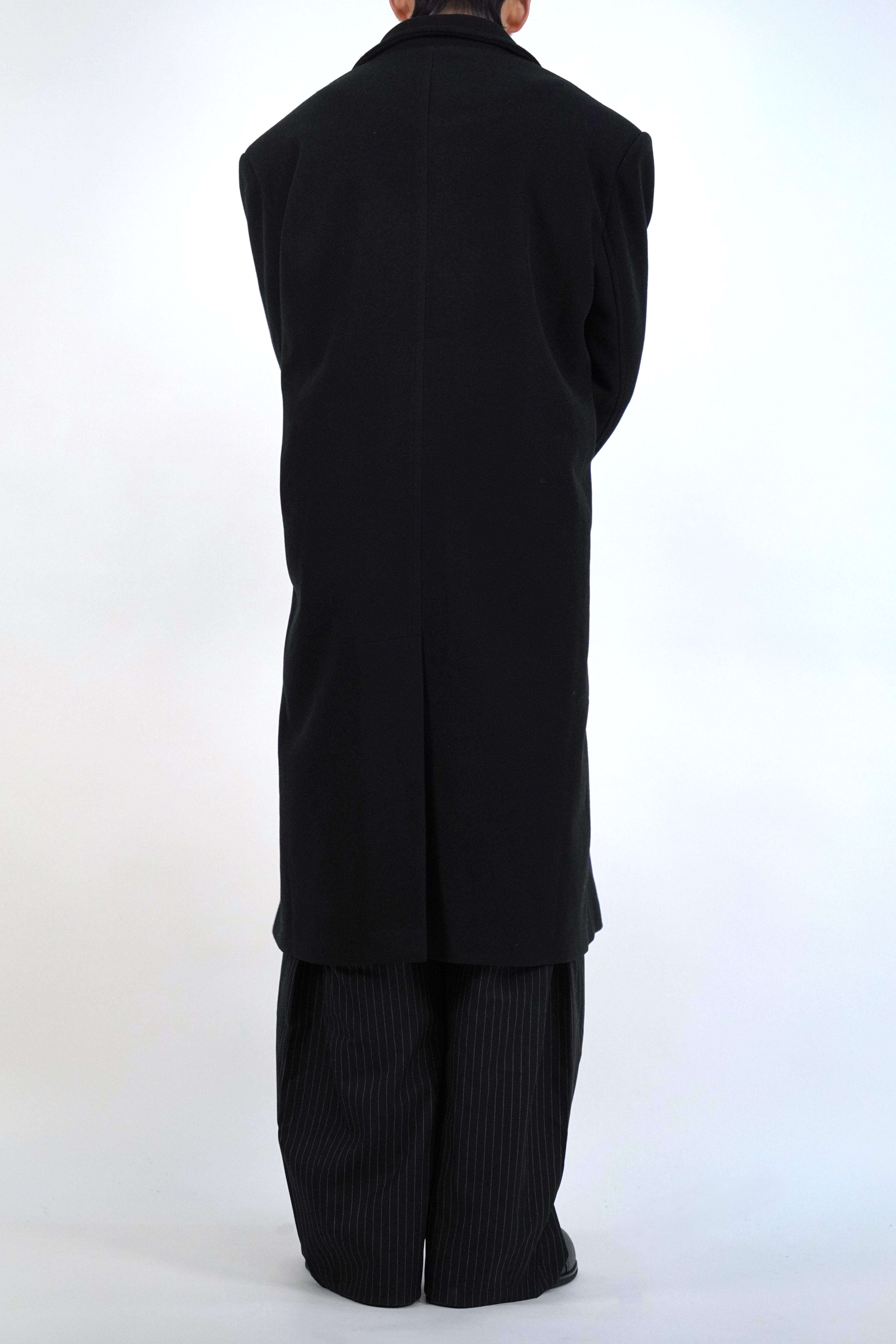 羊毛雙排扣大衣(兩色)